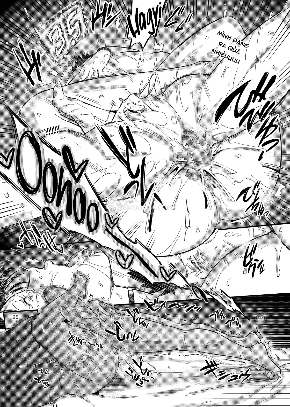 HentaiVN.net - Ảnh 26 - Midari Cums Too Much! [Ikisugi! Midari] - Chap 1