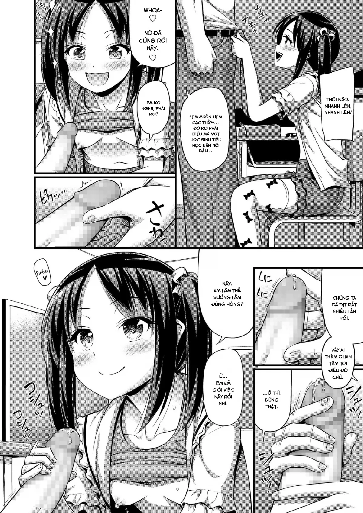 HentaiVN.net - Ảnh 8 - Sekkaku nanode Kyoushitsu de [A Chance To Do It In The Classroom] - Chap 1