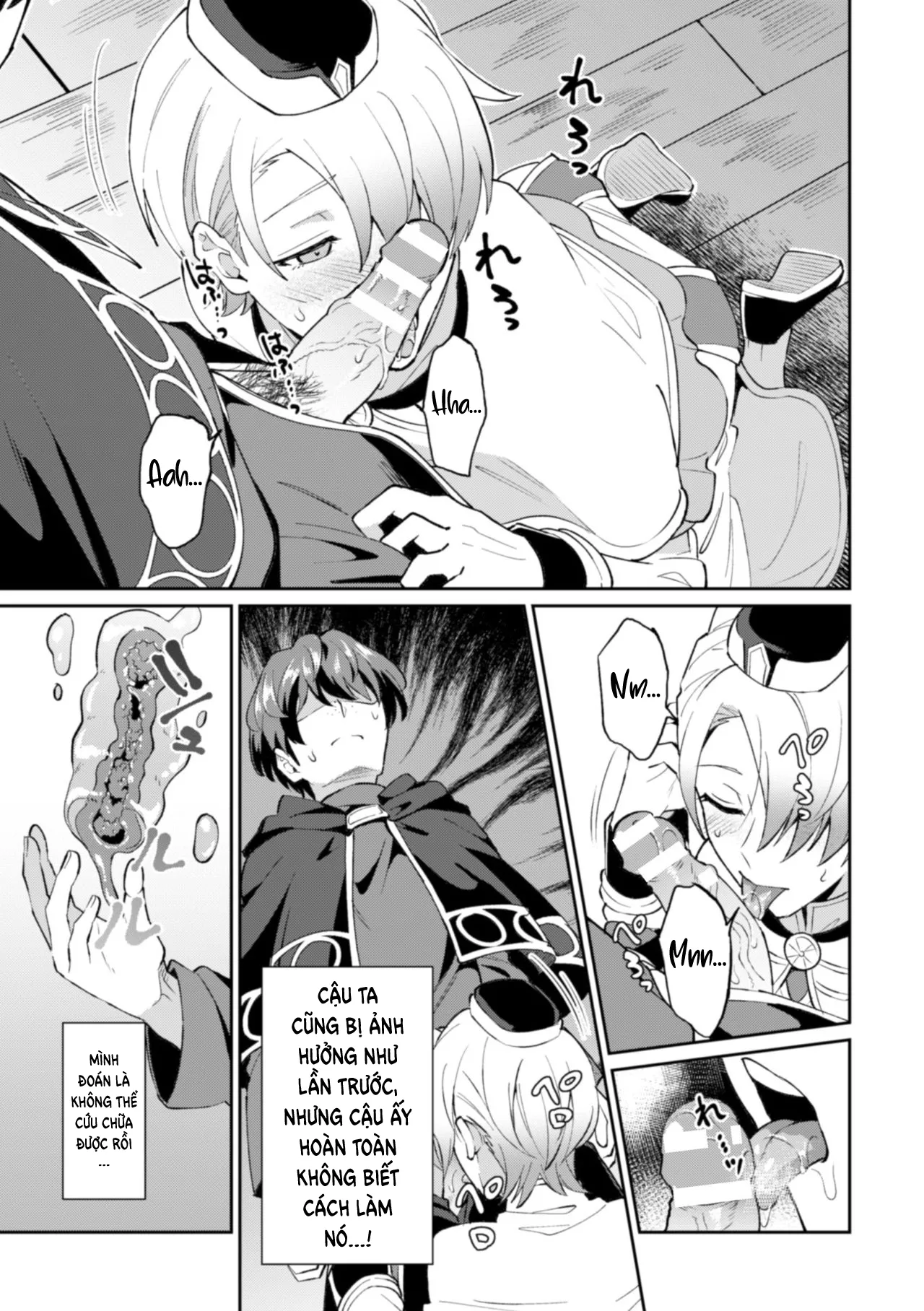 HentaiVN.net - Ảnh 11 - Cuốn Sách Ma Thuật Bị Nguyền Rủa [Kinju no Madousho; The Cursed Grimoire] - Chap 2