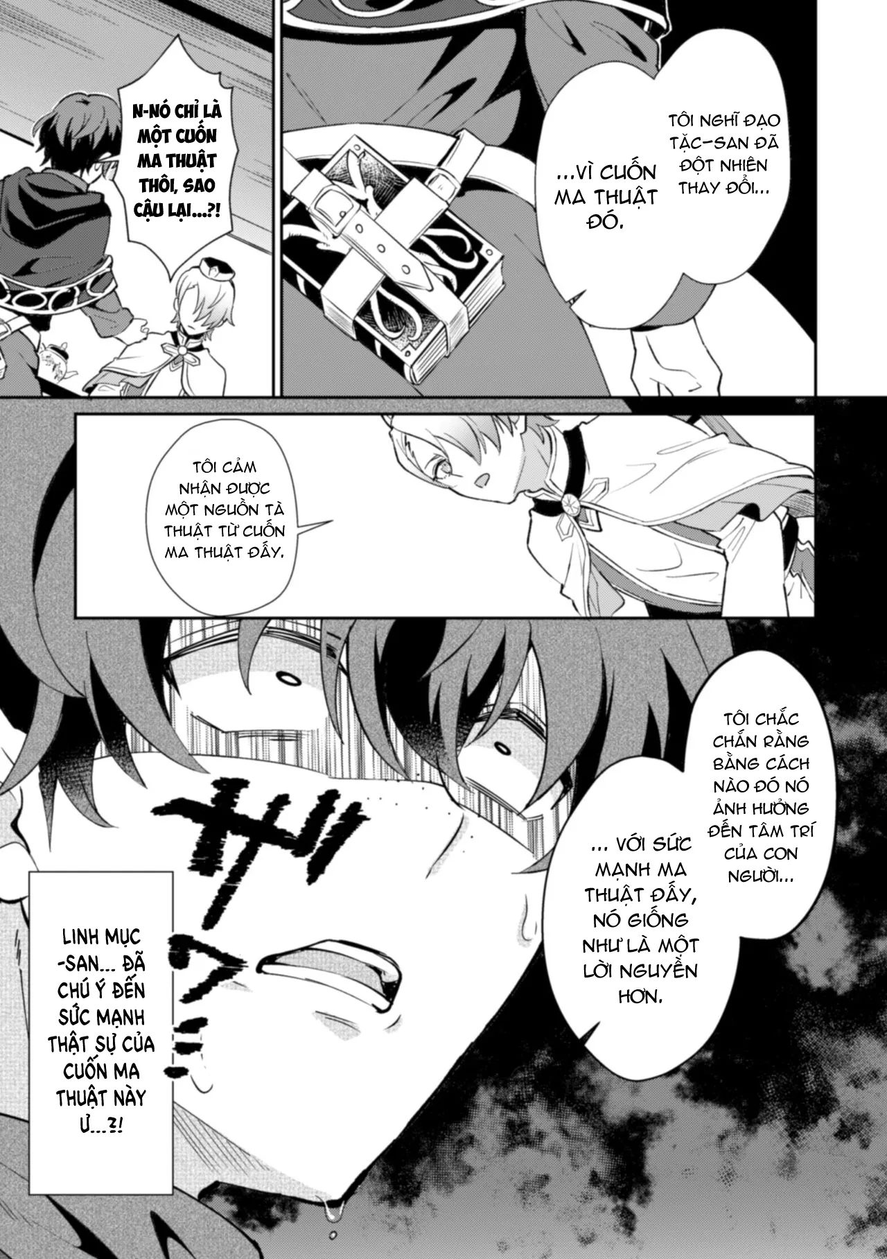HentaiVN.net - Ảnh 6 - Cuốn Sách Ma Thuật Bị Nguyền Rủa [Kinju no Madousho; The Cursed Grimoire] - Chap 2