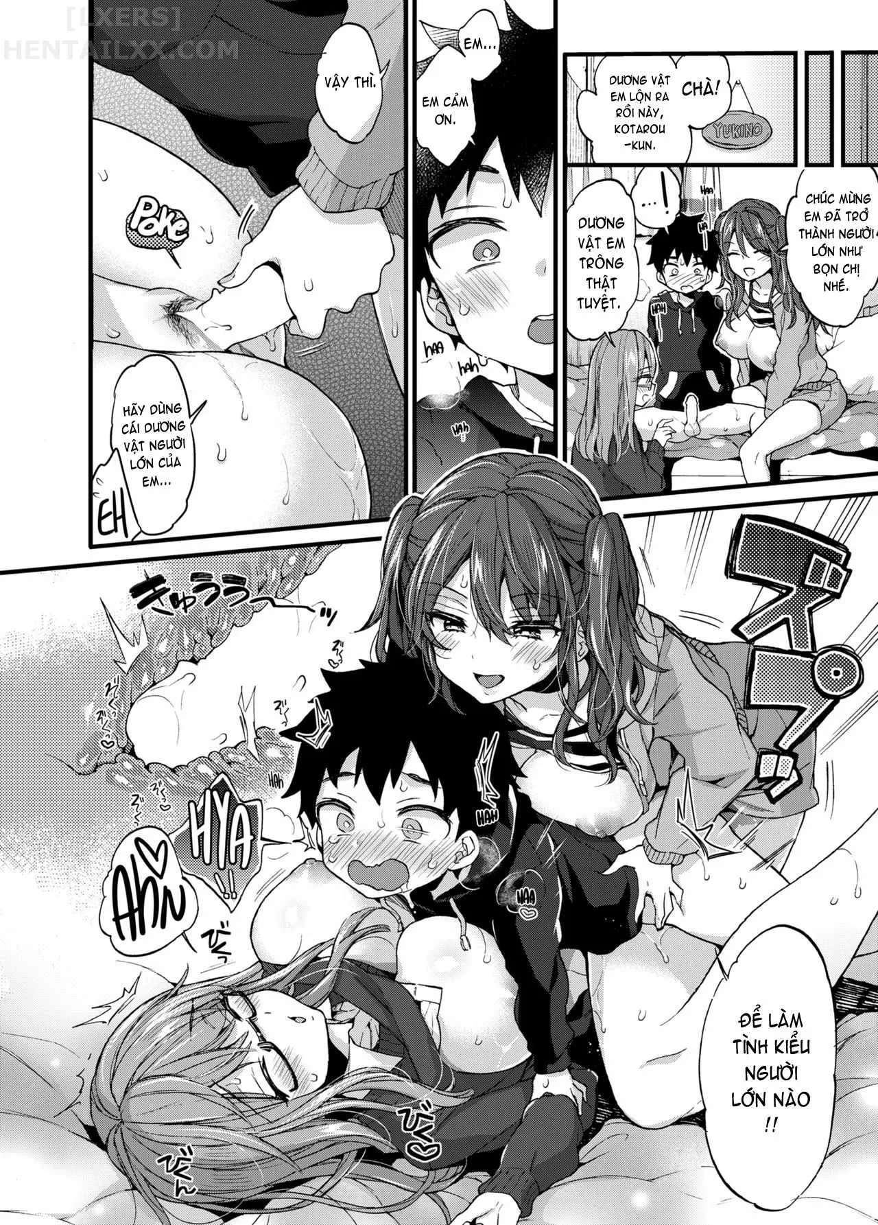 HentaiVN.net - Ảnh 16 - Fuyuyasumi Wa Itoko No Onee-Chan Ni Asonde Moraimashita. - Chap 1