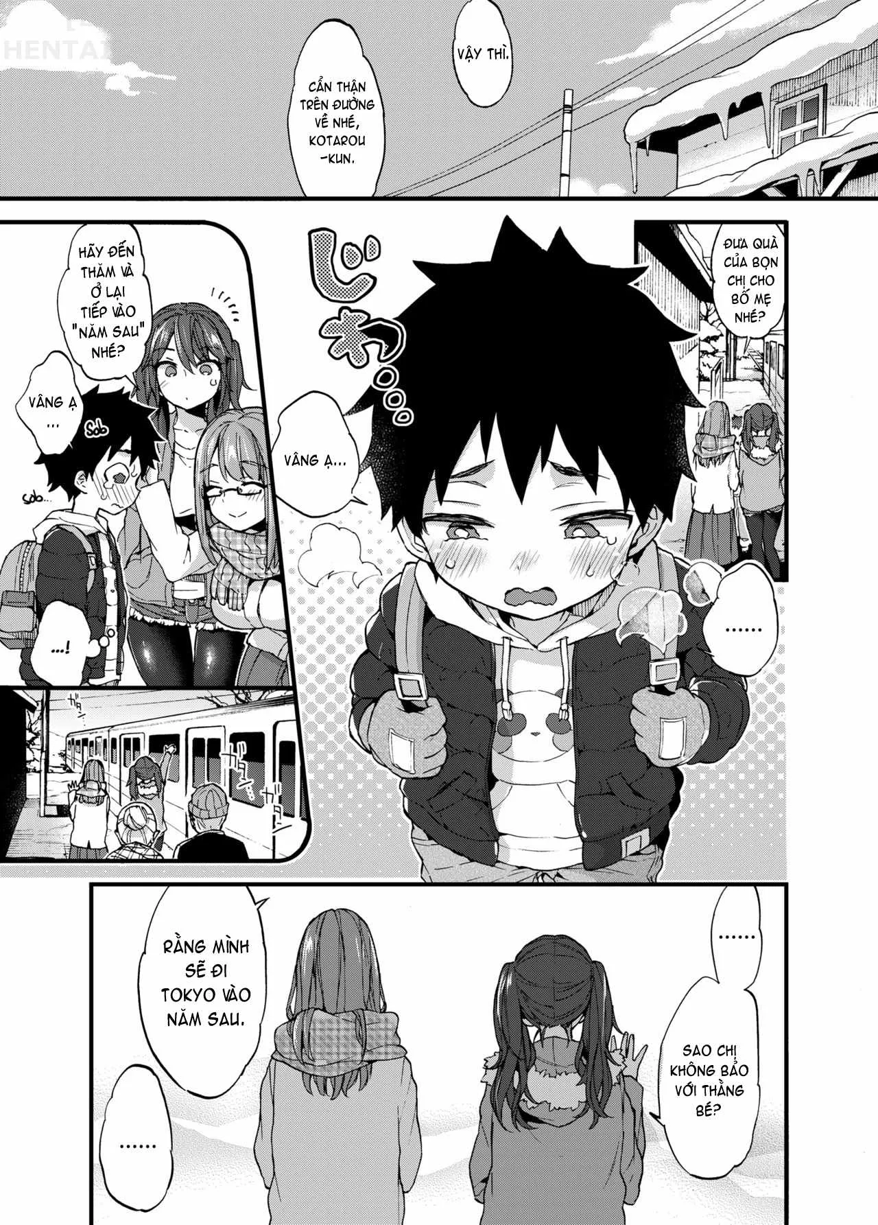 HentaiVN.net - Ảnh 23 - Fuyuyasumi Wa Itoko No Onee-Chan Ni Asonde Moraimashita. - Chap 1
