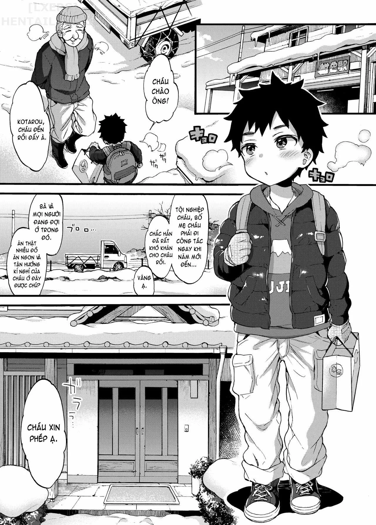 HentaiVN.net - Ảnh 3 - Fuyuyasumi Wa Itoko No Onee-Chan Ni Asonde Moraimashita. - Chap 1