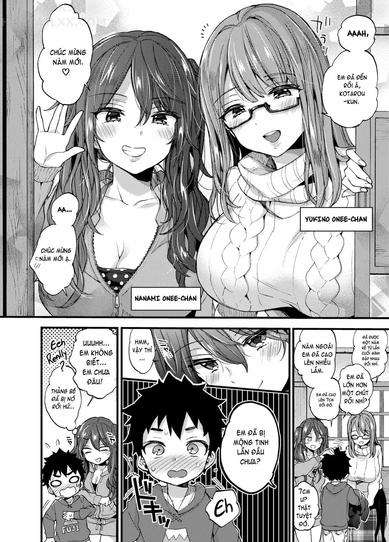 HentaiVN.net - Ảnh 4 - Fuyuyasumi Wa Itoko No Onee-Chan Ni Asonde Moraimashita. - Chap 1