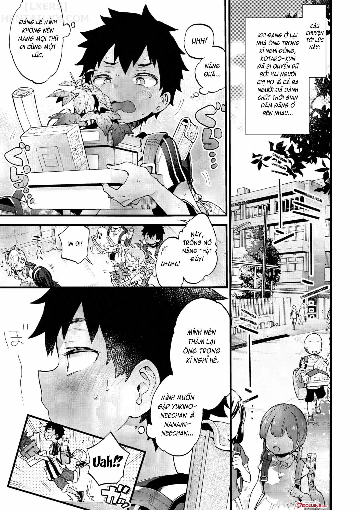 HentaiVN.net - Ảnh 5 - Fuyuyasumi Wa Itoko No Onee-Chan Ni Asonde Moraimashita. - Chap 2