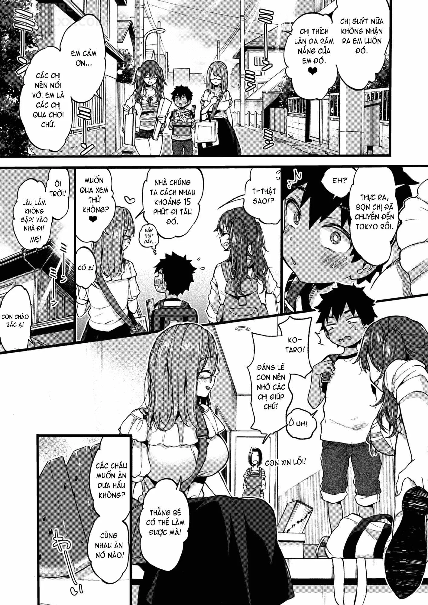 HentaiVN.net - Ảnh 7 - Fuyuyasumi Wa Itoko No Onee-Chan Ni Asonde Moraimashita. - Chap 2