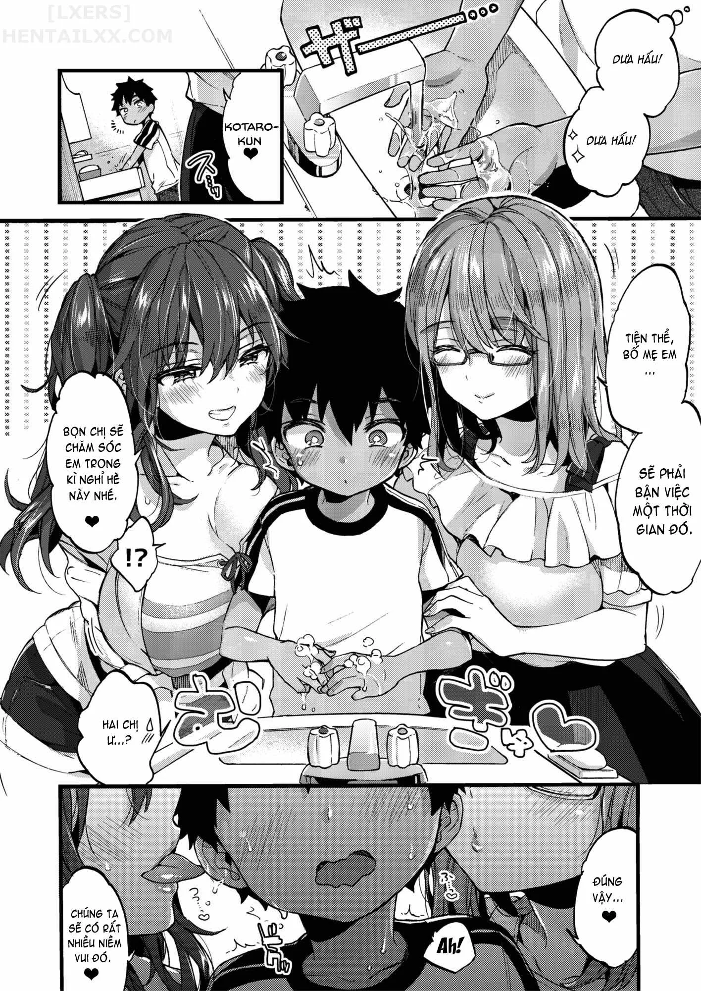 HentaiVN.net - Ảnh 8 - Fuyuyasumi Wa Itoko No Onee-Chan Ni Asonde Moraimashita. - Chap 2