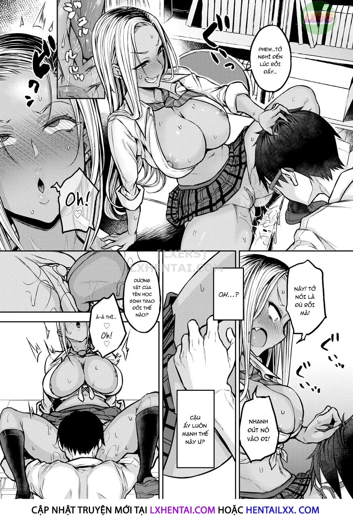 HentaiVN.net - Ảnh 11 - Kuroi-san is a Clever Girl - Chap 3