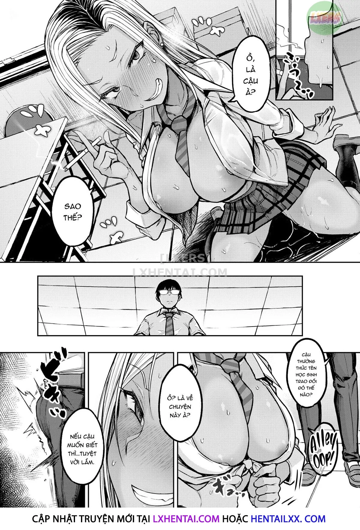 HentaiVN.net - Ảnh 7 - Kuroi-san is a Clever Girl - Chap 3