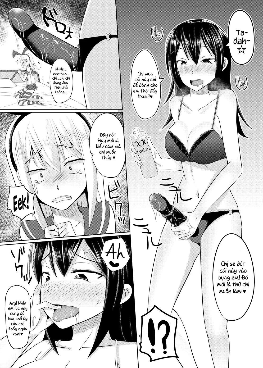 HentaiVN.net - Ảnh 11 - Do-S na Onee-san ga Shota o Youshanaku Choukyou shite Pet ni suru Hon - Extremely Sadistic Oneesan Mercilessly Disciplines A Shota Into Her Pet (Kantai Collection -KanColle-) - Chap 1