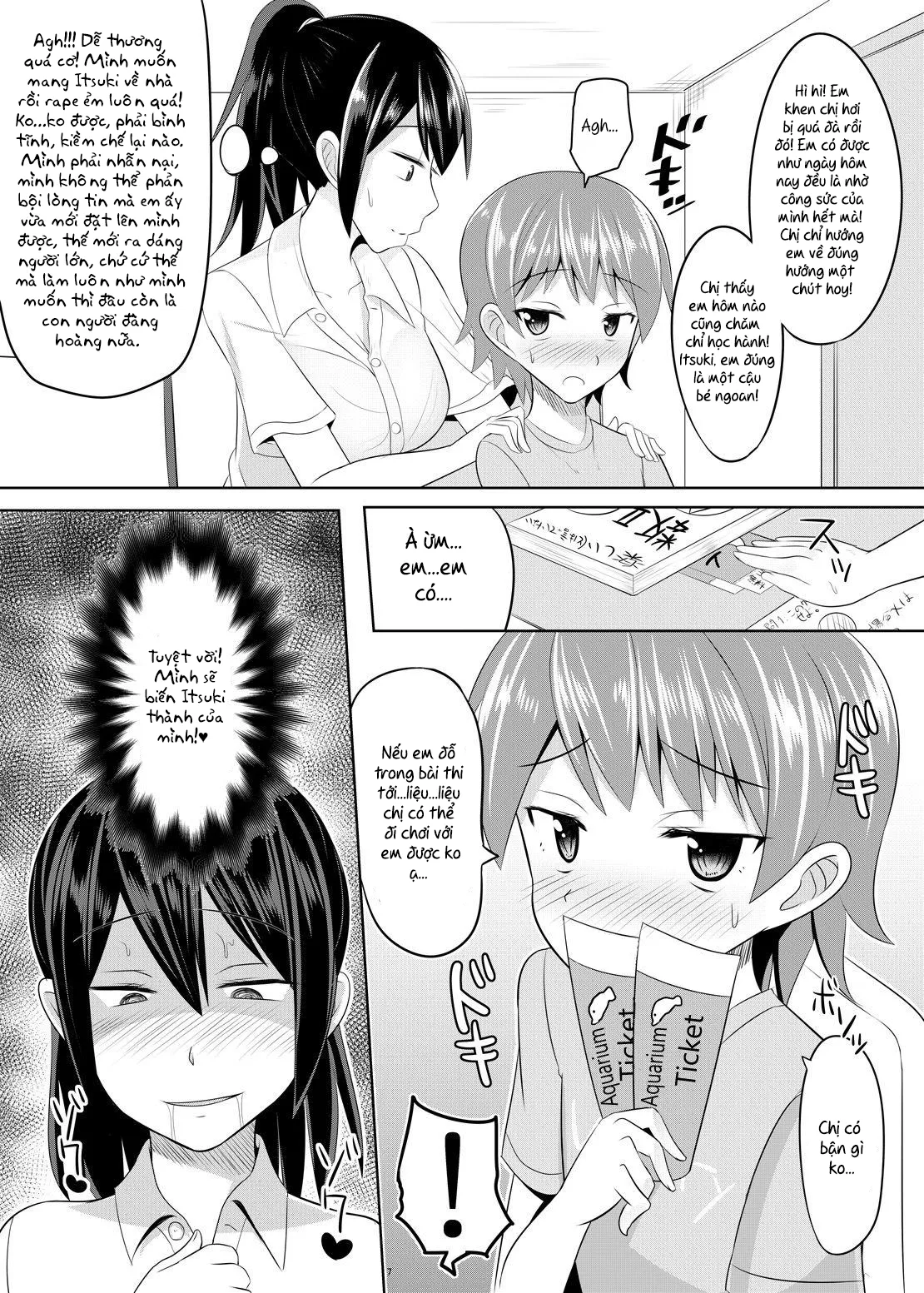 HentaiVN.net - Ảnh 7 - Do-S na Onee-san ga Shota o Youshanaku Choukyou shite Pet ni suru Hon - Extremely Sadistic Oneesan Mercilessly Disciplines A Shota Into Her Pet (Kantai Collection -KanColle-) - Chap 1