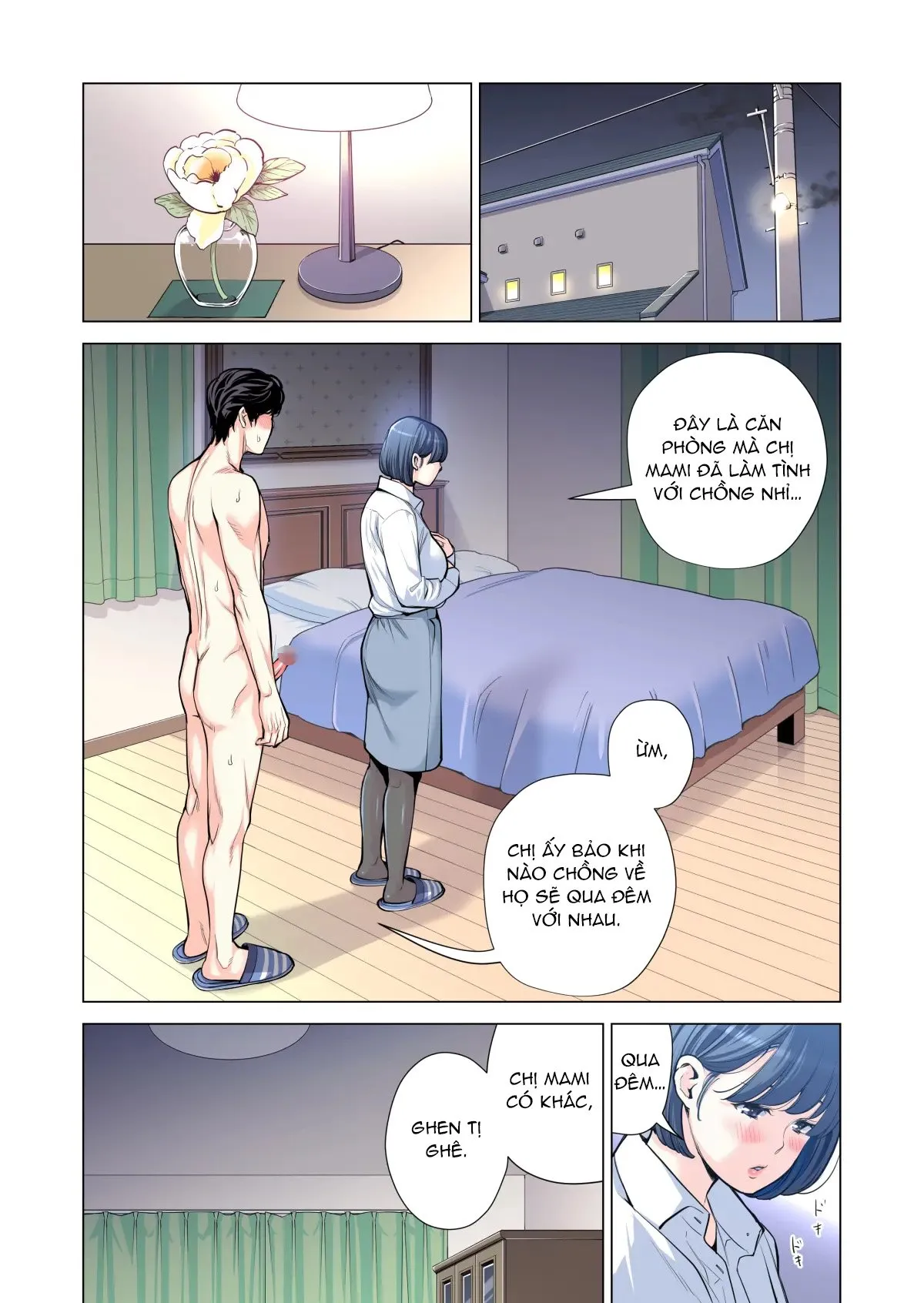 HentaiVN.net - Ảnh 84 - Bà chị có chồng ở tổ dân phố rất gợi tình 3: Bữa ăn của người có chồng [Jichikai no Hitozuma wa Totemo H deshita. 3 Hitozuma-tachi no Oshokuji Hen] - Chap 1
