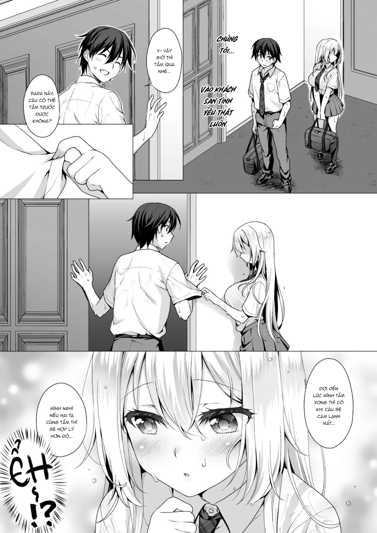 HentaiVN.net - Ảnh 5 - Ideal Girlfriend ~Choro Kawa Ojou-sama Sara to Love Hotel de Toroama Nuresuke H~ - Chap 2