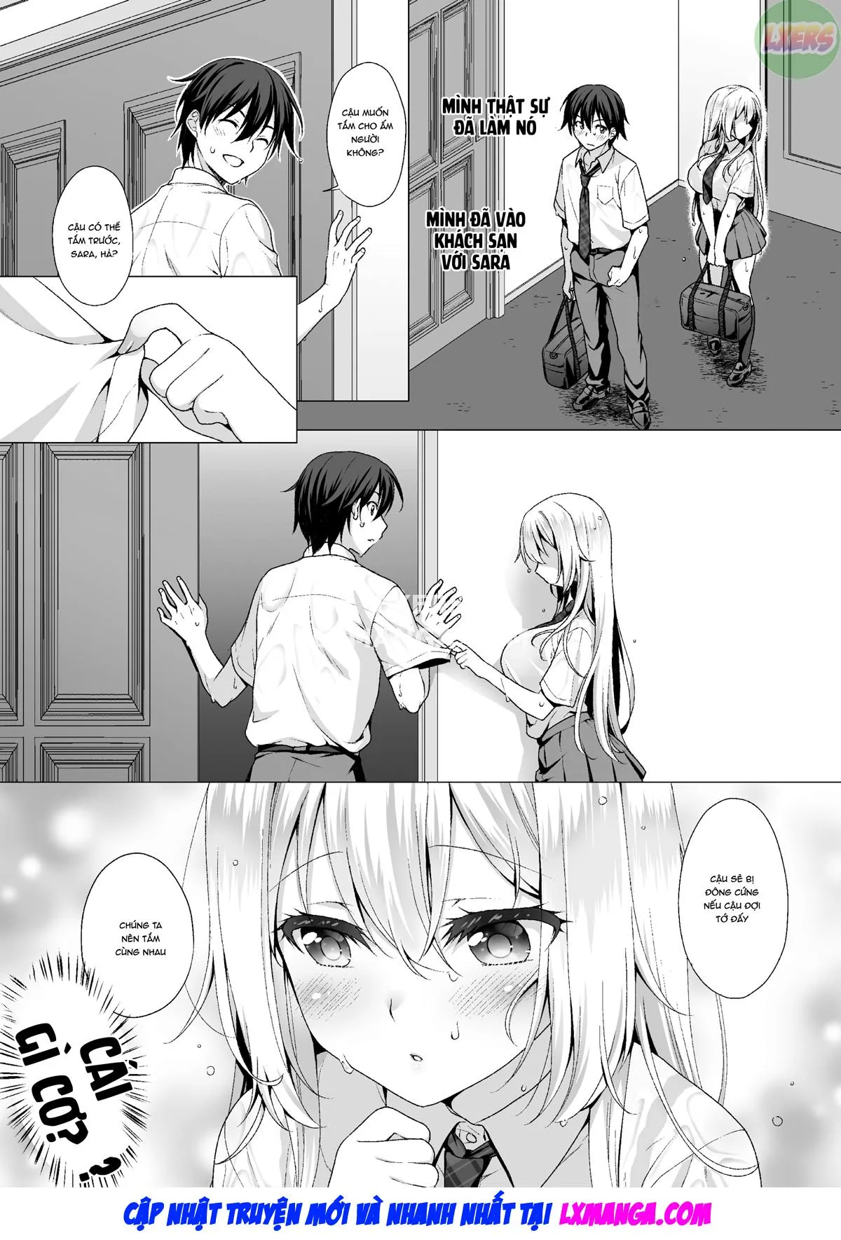 HentaiVN.net - Ảnh 7 - Ideal Girlfriend ~Choro Kawa Ojou-sama Sara to Love Hotel de Toroama Nuresuke H~ - Chap 3
