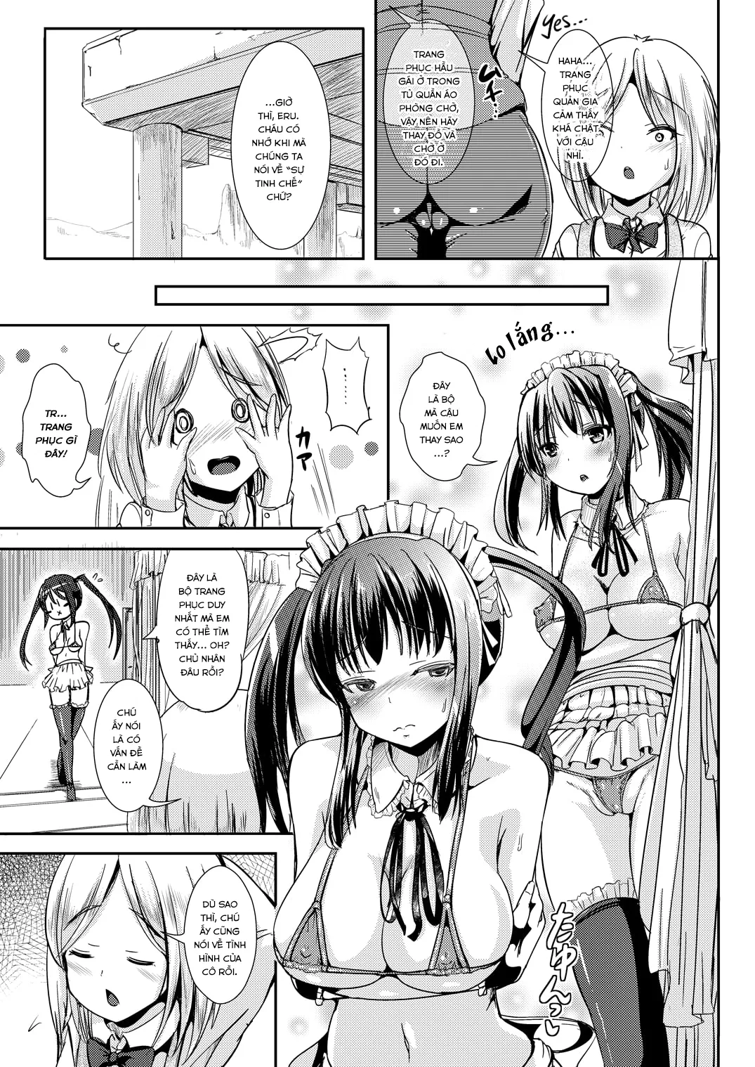 HentaiVN.net - Ảnh 7 - Trans “B” Maid -R- [トランス”B”メイド -R-] - Chap 1