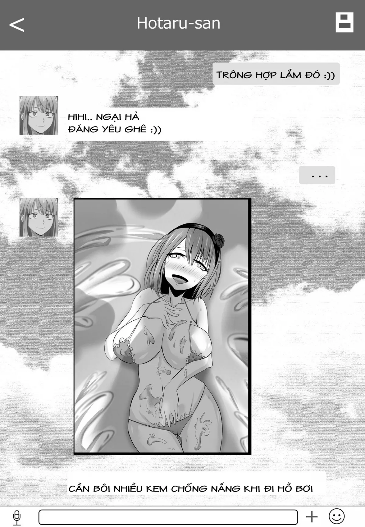 HentaiVN.net - Ảnh 9 - Chuyến công tác của Hotaru-san (Dagashi Kashi) [B-Trayal 7] - Chap 1
