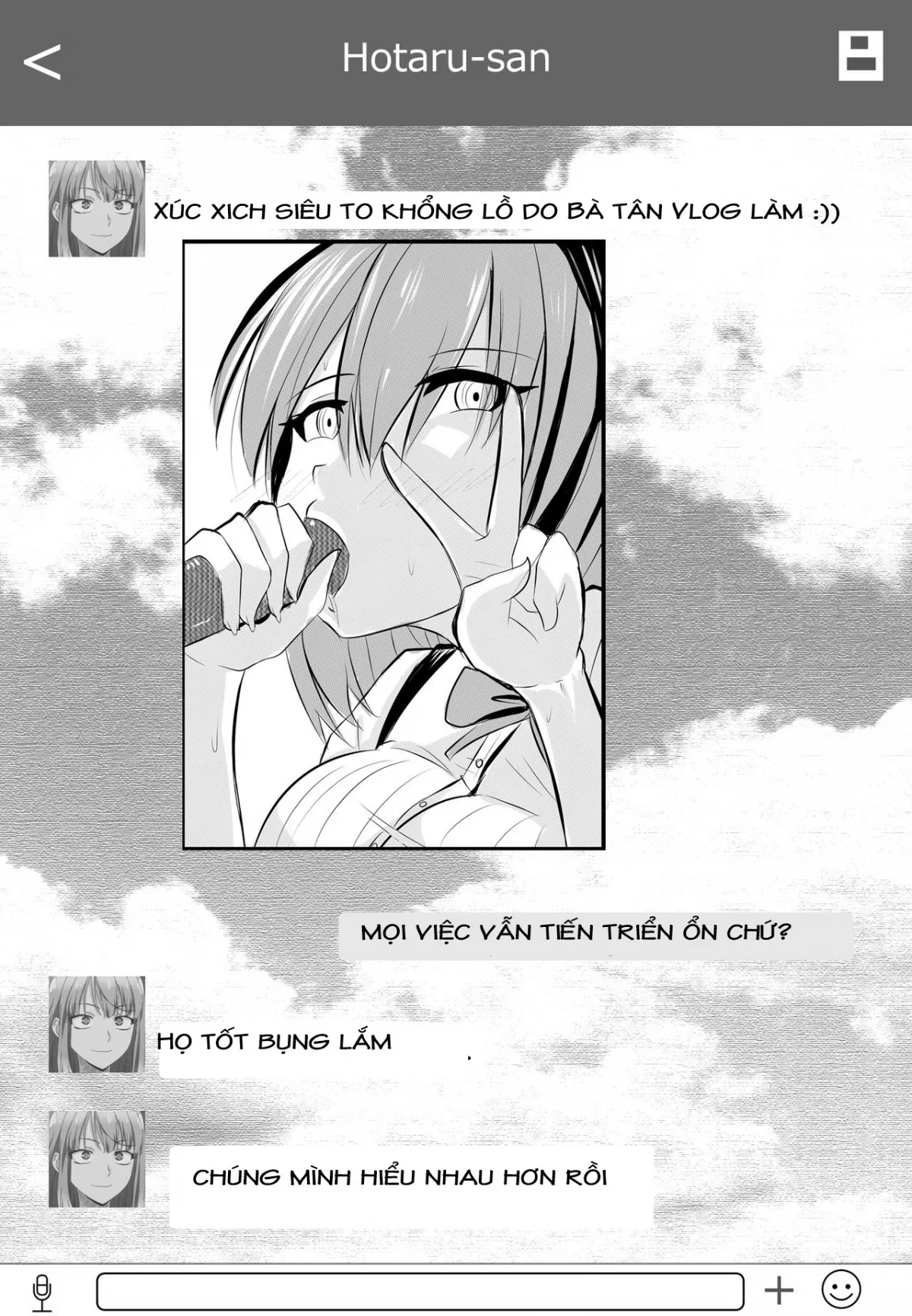 HentaiVN.net - Ảnh 7 - Chuyến công tác của Hotaru-san (Dagashi Kashi) [B-Trayal 7] - Chap 1