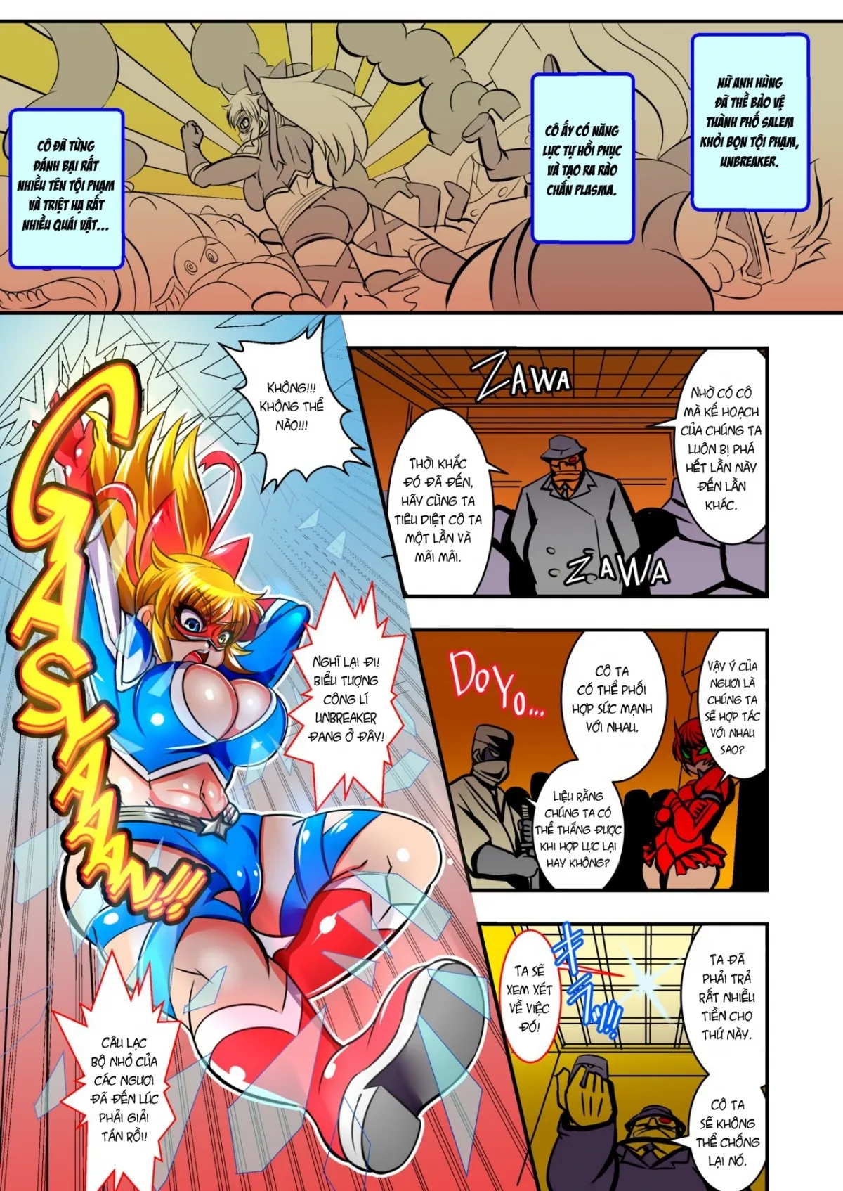 HentaiVN.net - Ảnh 4 - UNBREAKER Deadly death - Chap 1