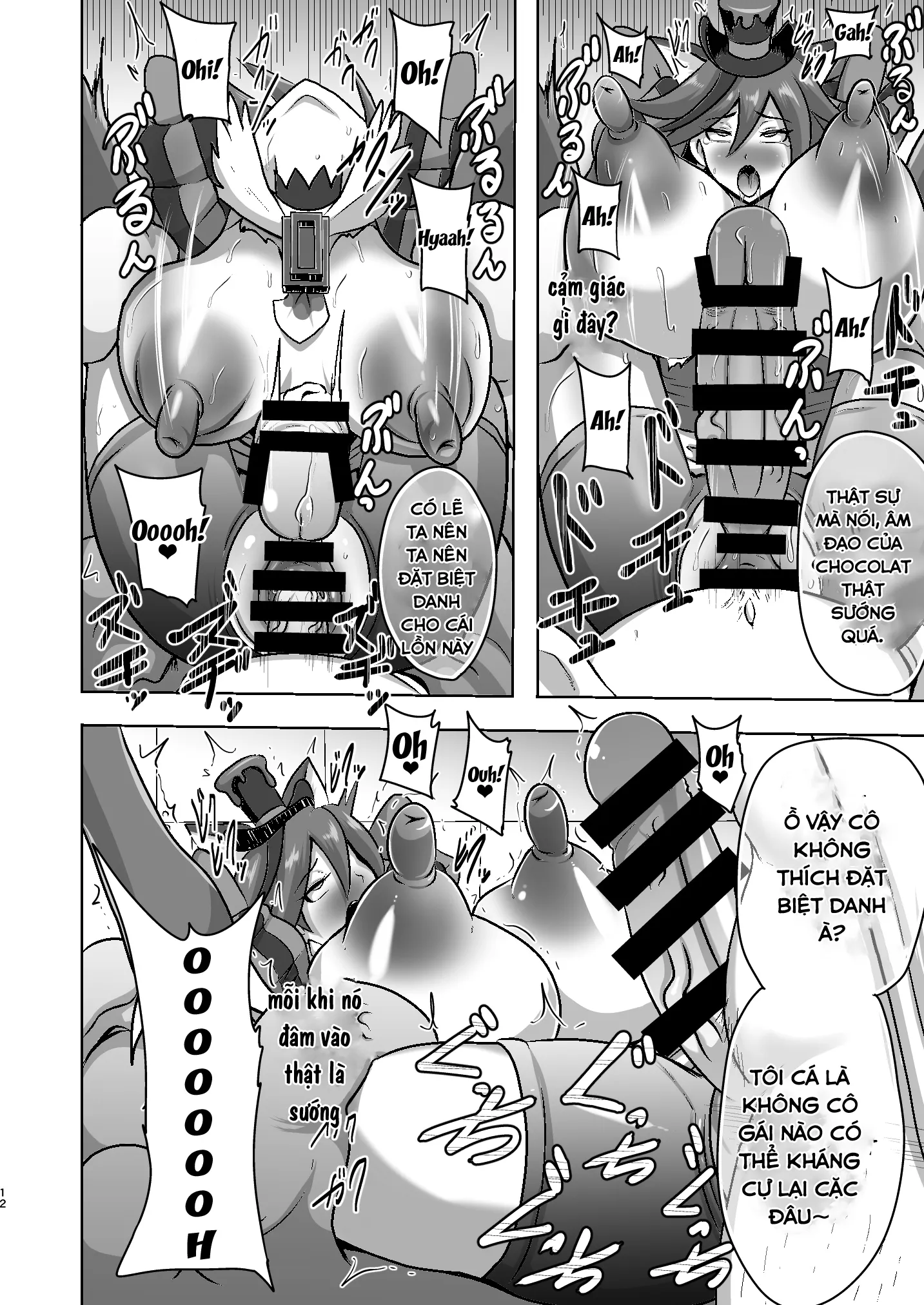 HentaiVN.net - Ảnh 12 - Chocolat Haijo Irai 01 - Chap 1