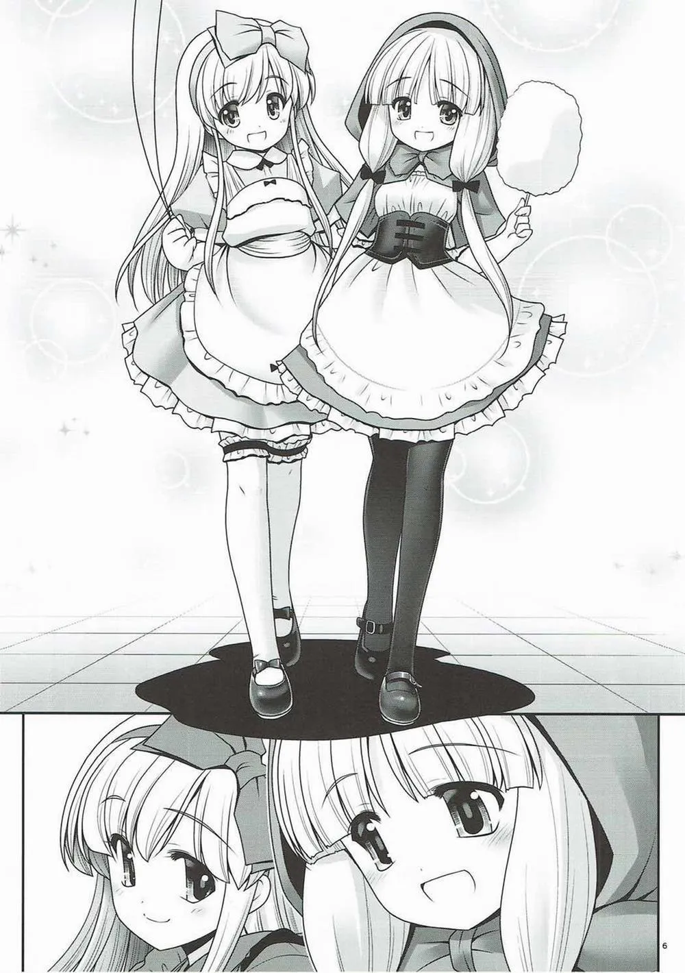 HentaiVN.net - Ảnh 6 - Osoware Nureru Ehon no Shoujo (Cuộc đời sa ngã của Alice và cô bé Khăn Đỏ ) - Chap 1