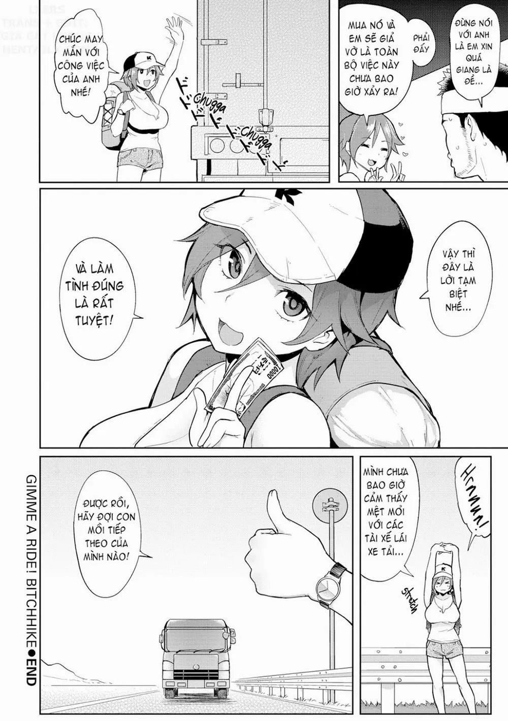 HentaiVN.net - Ảnh 20 - Give Me a Ride! Bitchhike - Chap 1