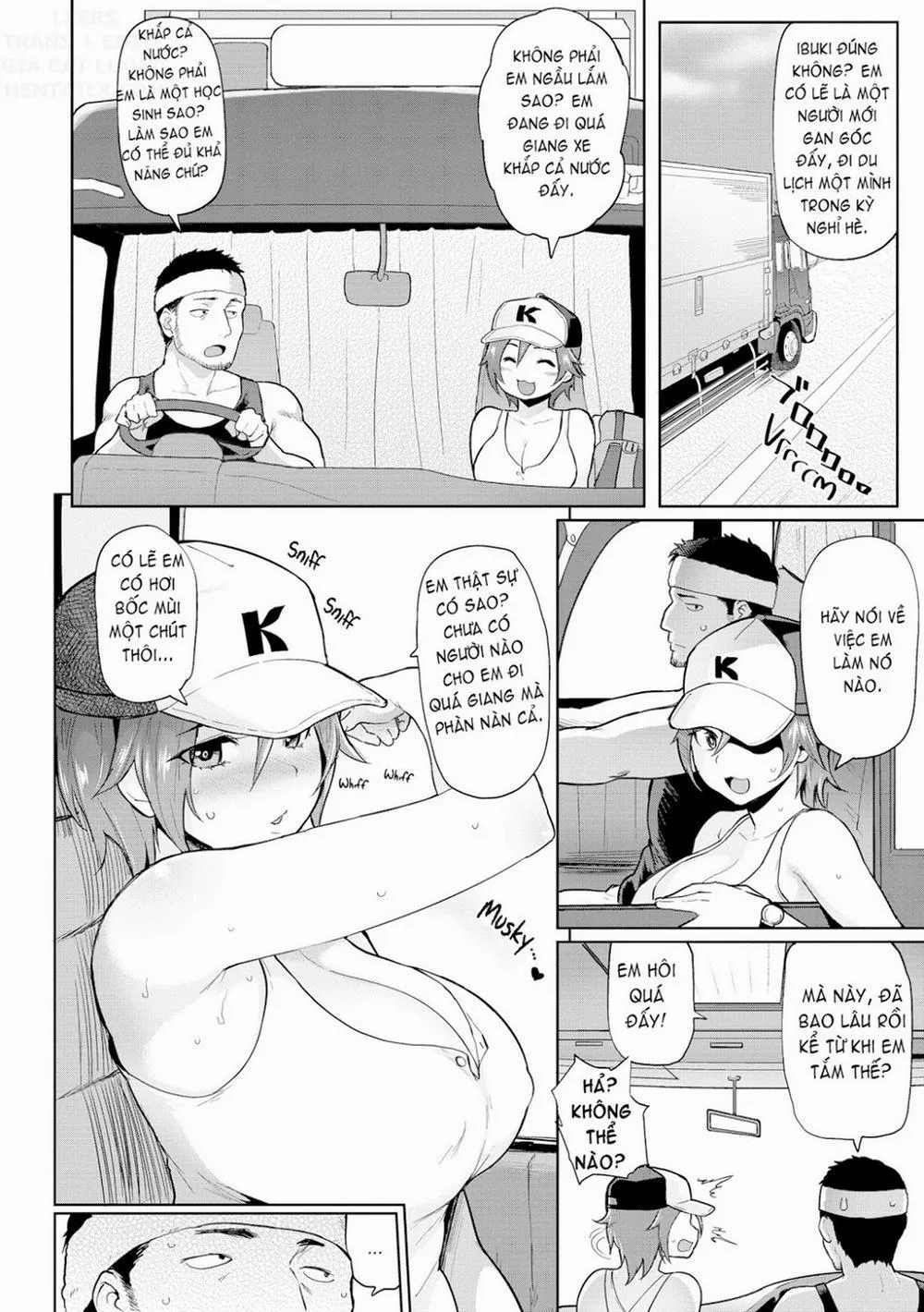 HentaiVN.net - Ảnh 3 - Give Me a Ride! Bitchhike - Chap 1