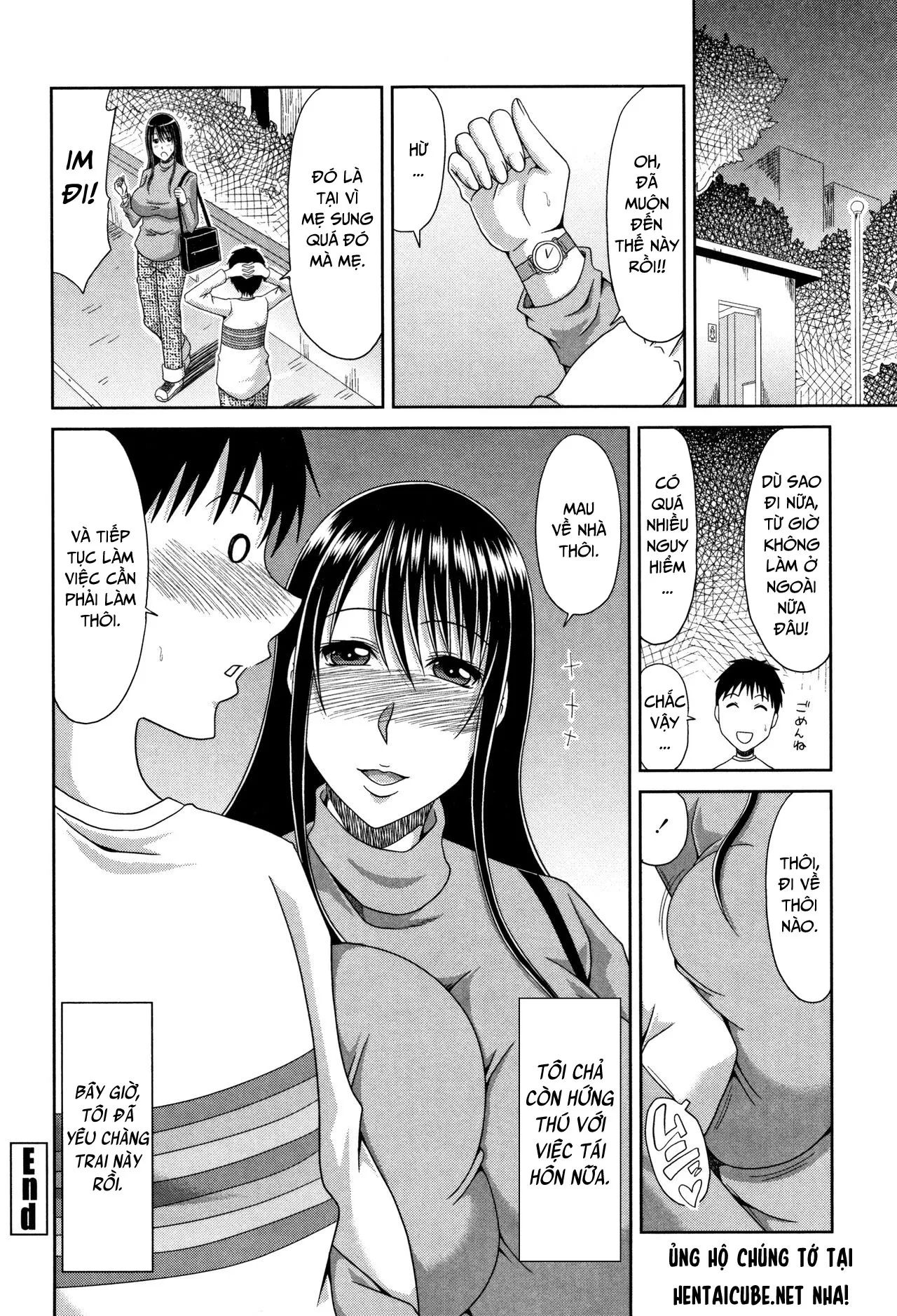 HentaiVN.net - Ảnh 20 - Mother and Son Forbidden Relations [Boshi Katei; Boshi Katei | Mother And Son Forbidden Relations] - Chap 2