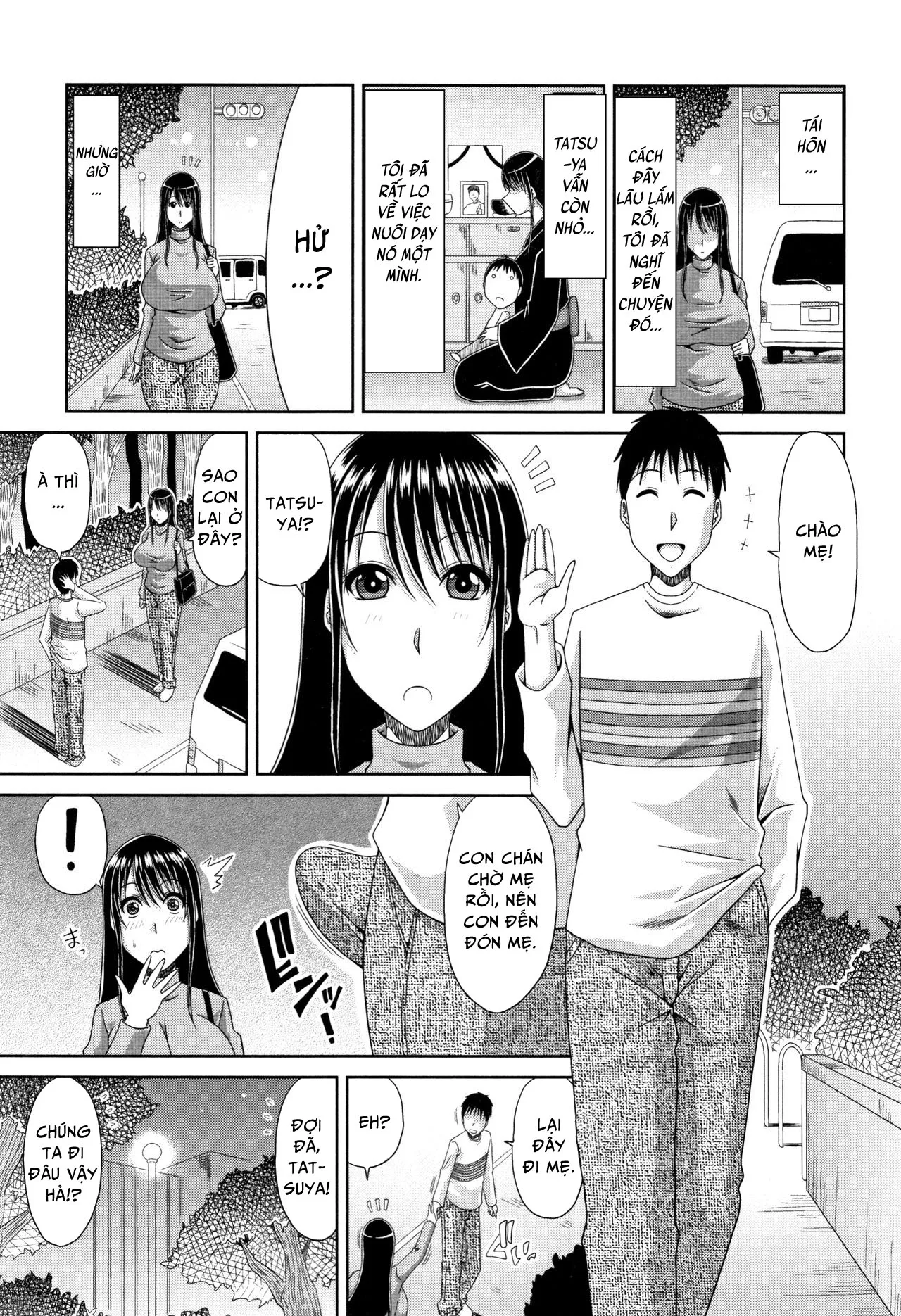 HentaiVN.net - Ảnh 5 - Mother and Son Forbidden Relations [Boshi Katei; Boshi Katei | Mother And Son Forbidden Relations] - Chap 2