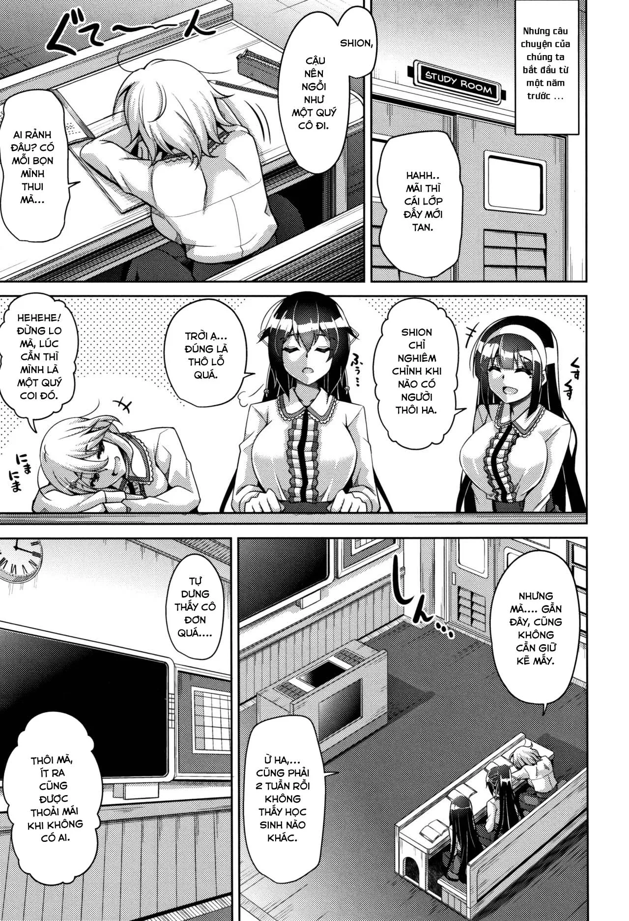 HentaiVN.net - Ảnh 5 - Những bông hoa dâm đãng của Hakoniwa [Hakoniwa ni Saku Mesu no Hana ; Women Like Flowers Growing From The Garden] - Chap 2