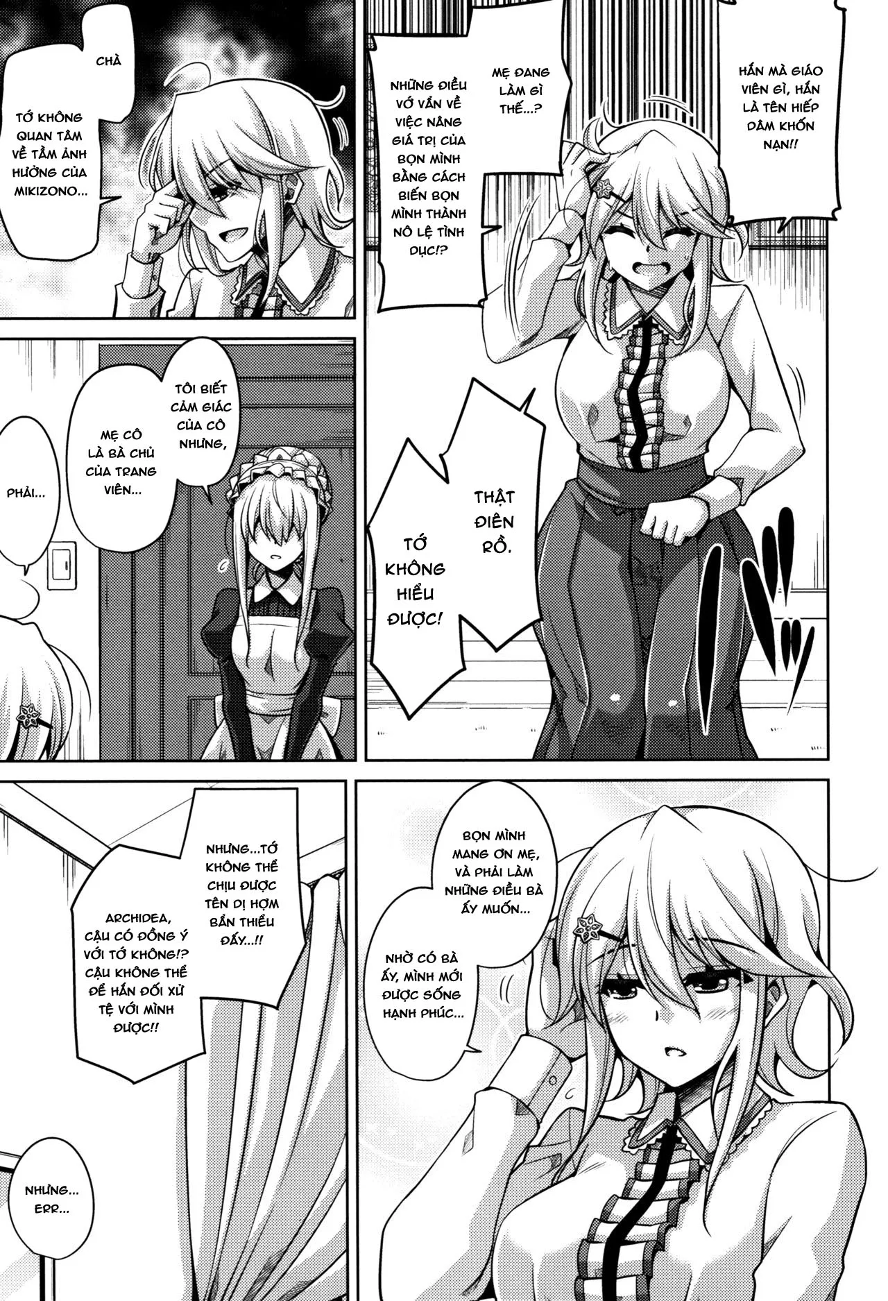 HentaiVN.net - Ảnh 5 - Những bông hoa dâm đãng của Hakoniwa [Hakoniwa ni Saku Mesu no Hana ; Women Like Flowers Growing From The Garden] - Chap 3