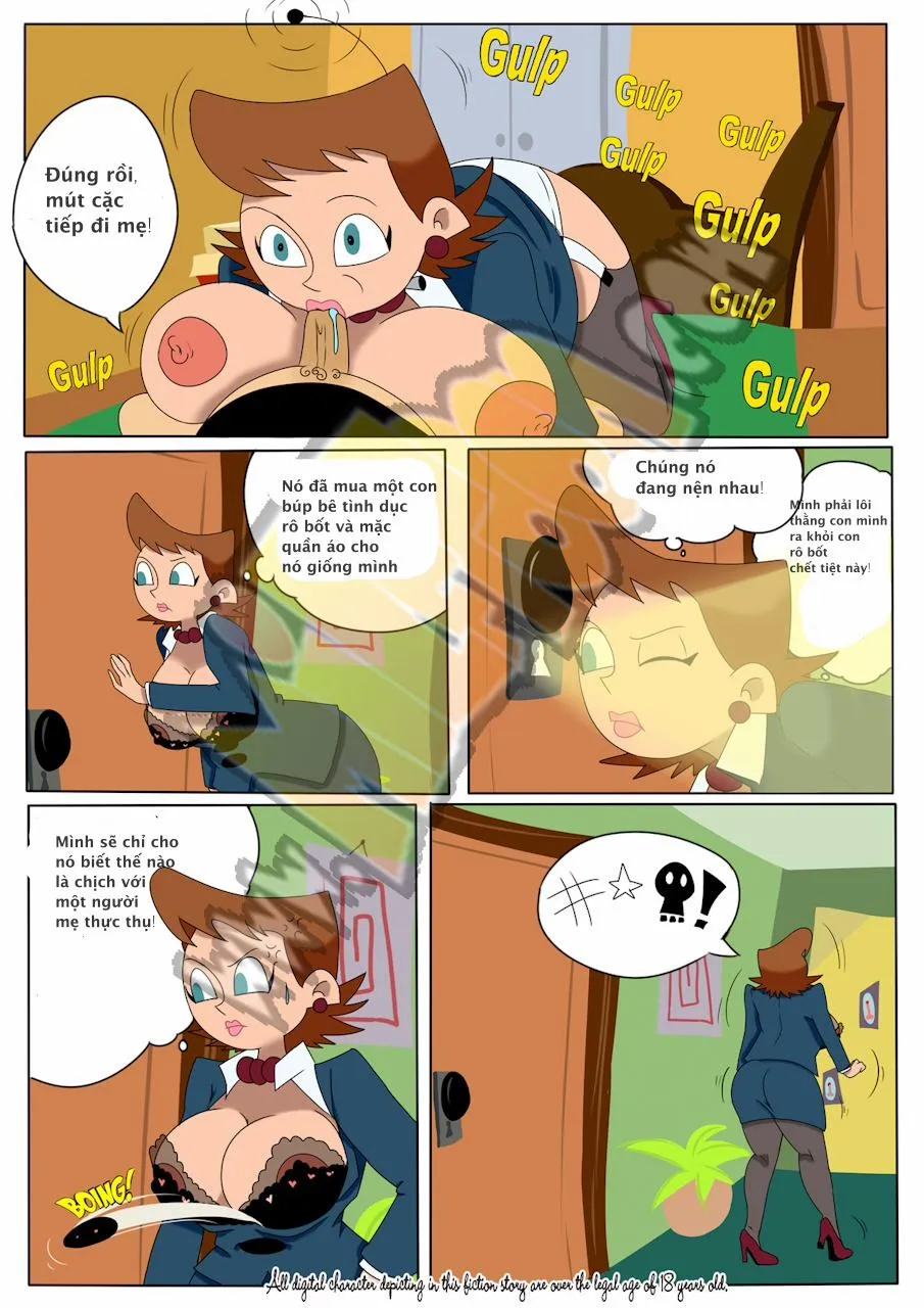 HentaiVN.net - Ảnh 8 - Robot Mother - Chap 1