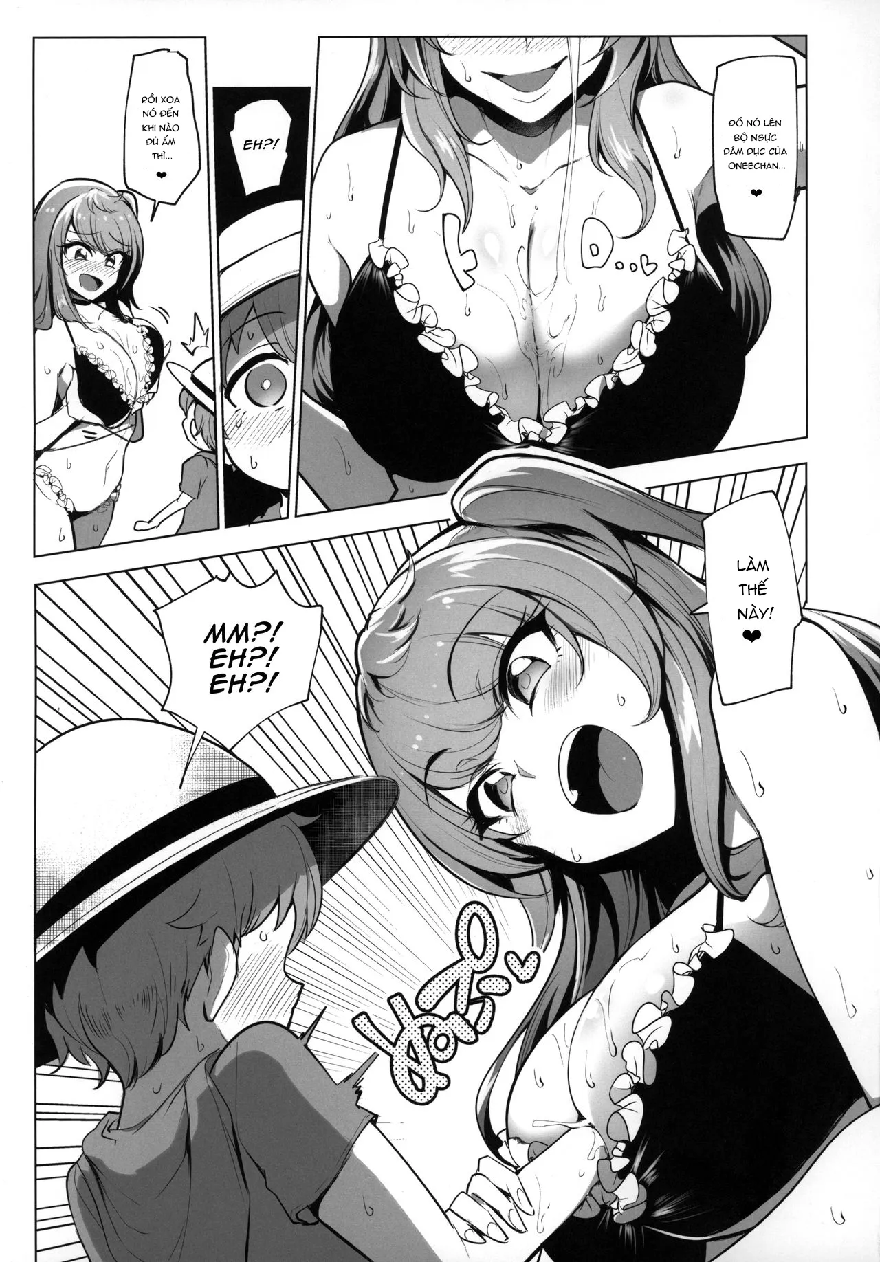 HentaiVN.net - Ảnh 8 - Odekake Shita no wa H na Gal Onee-chan-tachi to no Umi deshita [Visiting The Beach With The Lewd Gal Onee-Sans] - Chap 1