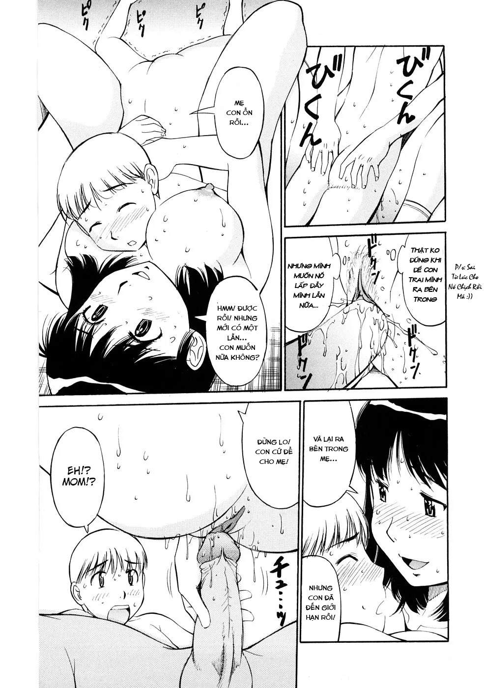 HentaiVN.net - Ảnh 13 - Loạn Luân Mẹ Và Con [Mama to Boku no Akarui Kazoku Keikaku,Mom's and My Happy Family Plan] - Chap 1