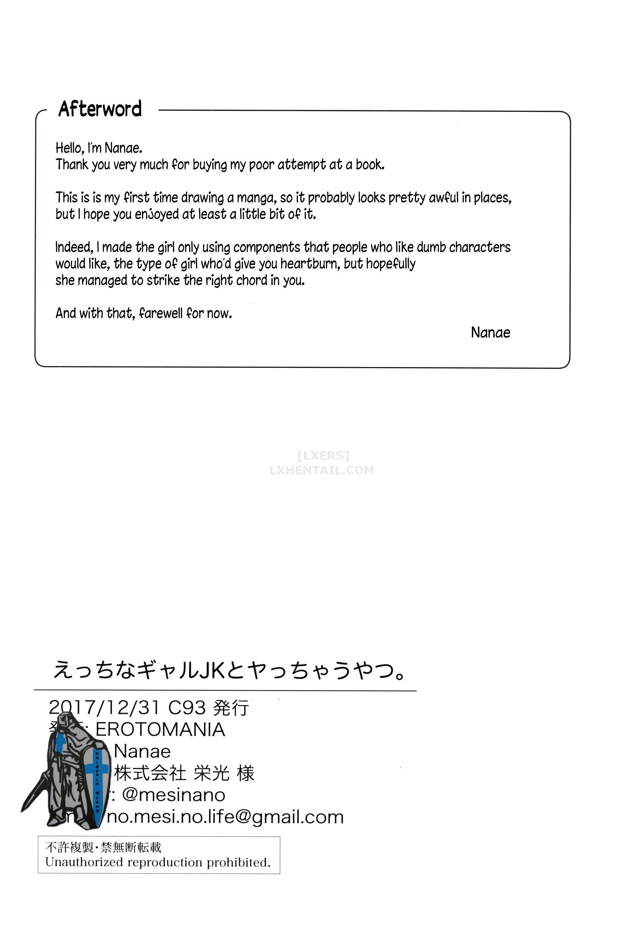 HentaiVN.net - Ảnh 21 - Fucking A Naughty High School Gyaru. [Ecchi Na Gal JK To Yacchau Yatsu.] - Chap 1