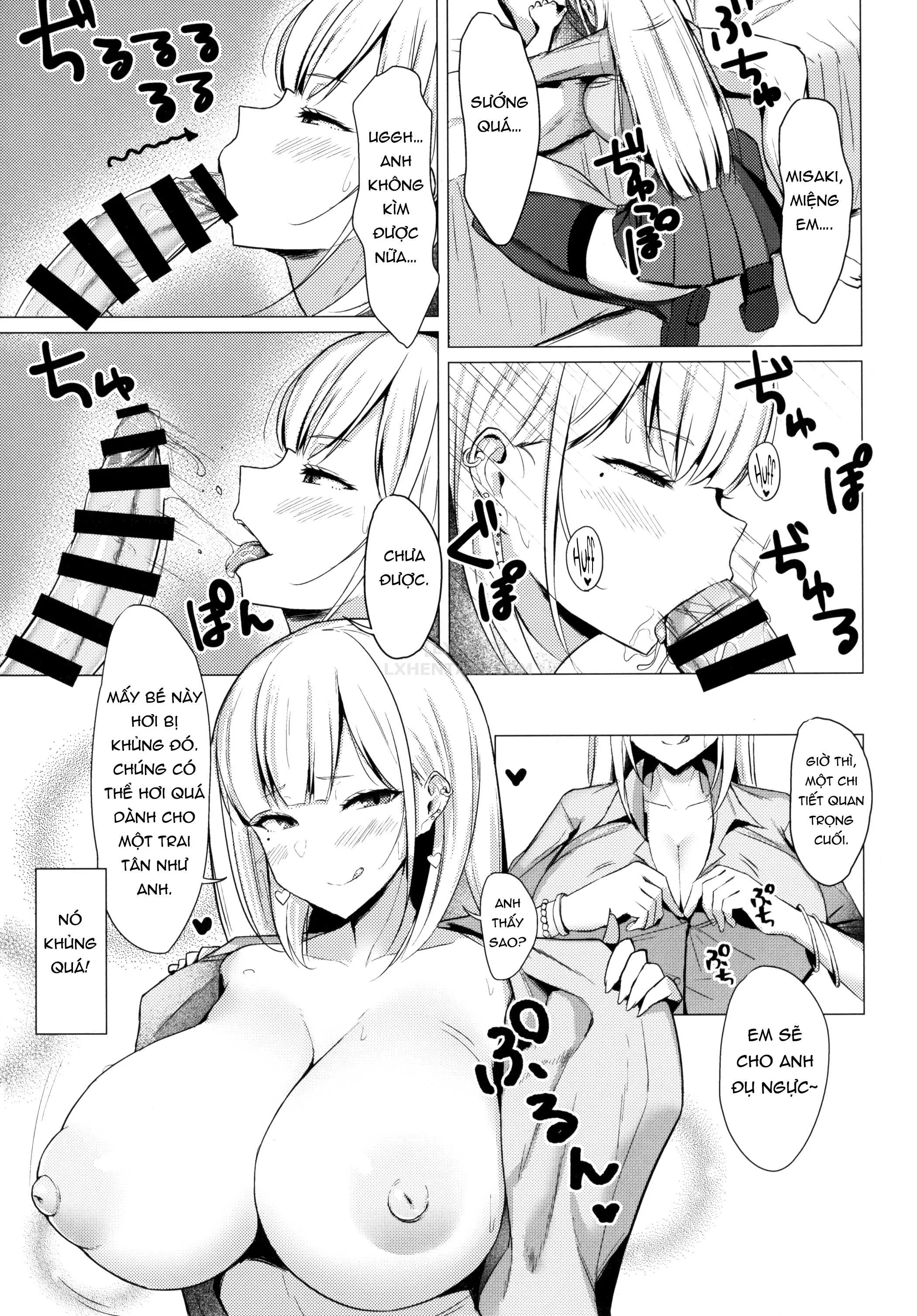 HentaiVN.net - Ảnh 8 - Fucking A Naughty High School Gyaru. [Ecchi Na Gal JK To Yacchau Yatsu.] - Chap 1
