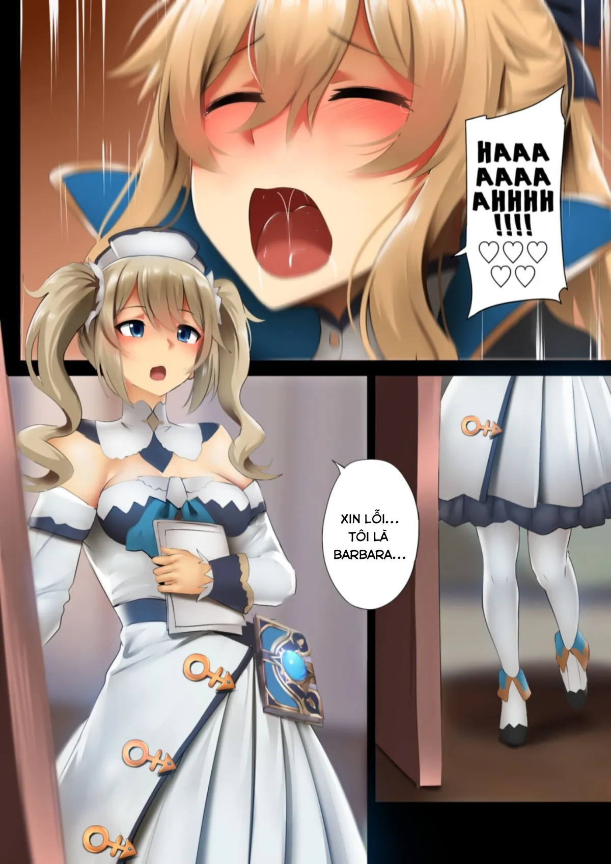 HentaiVN.net - Ảnh 12 - Những cô gái thành Monstradt (Genshin Impact) [Girls of Mondo; モンドの乙女達] - Chap 1