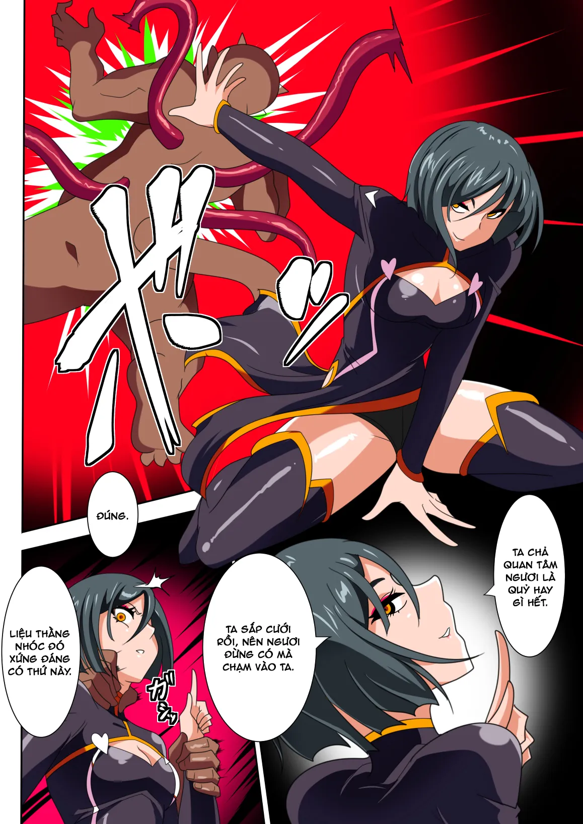 HentaiVN.net - Ảnh 15 - Heroine Harassment Junketsu no Taimashi Akina - Chap 1