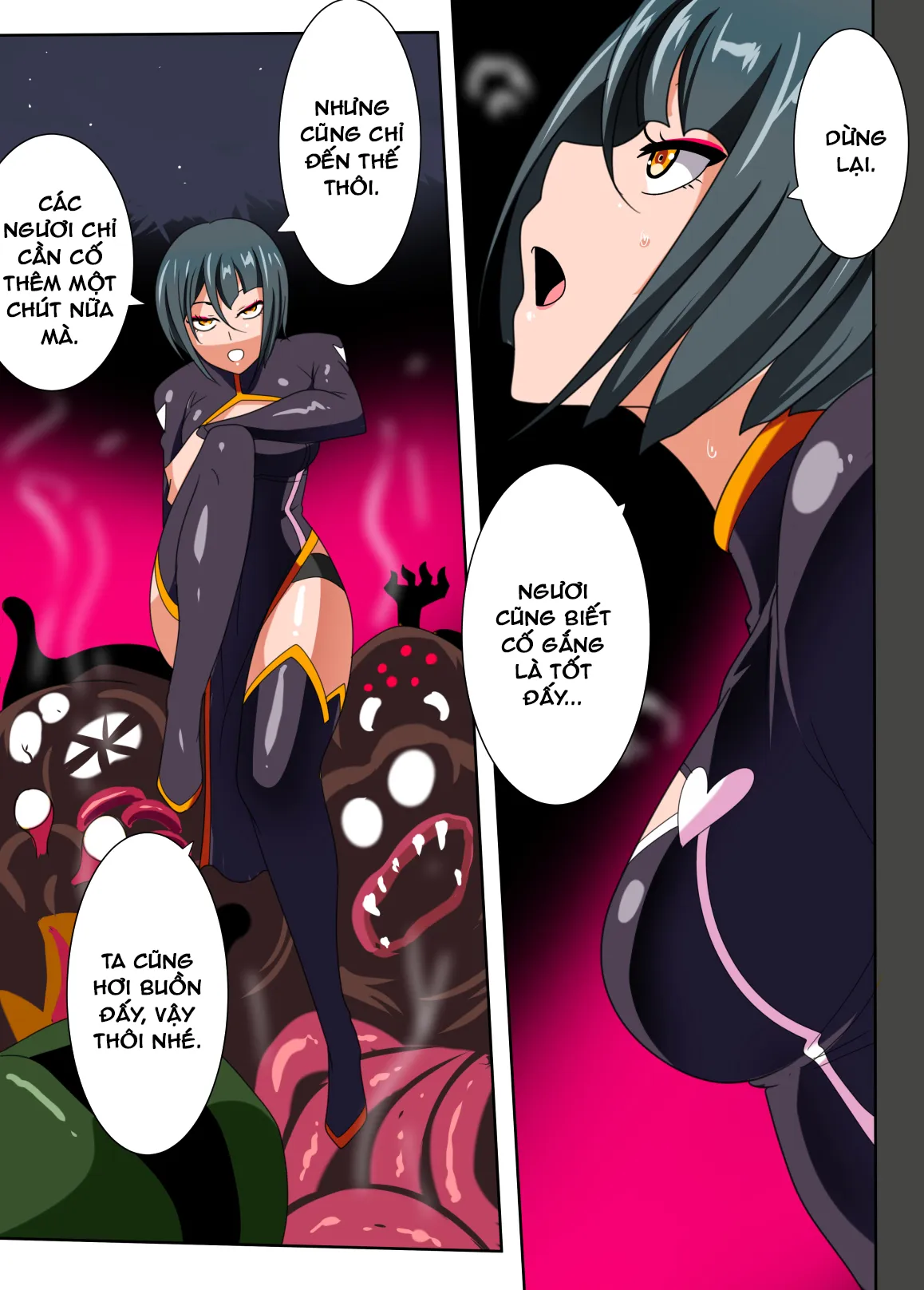 HentaiVN.net - Ảnh 8 - Heroine Harassment Junketsu no Taimashi Akina - Chap 1
