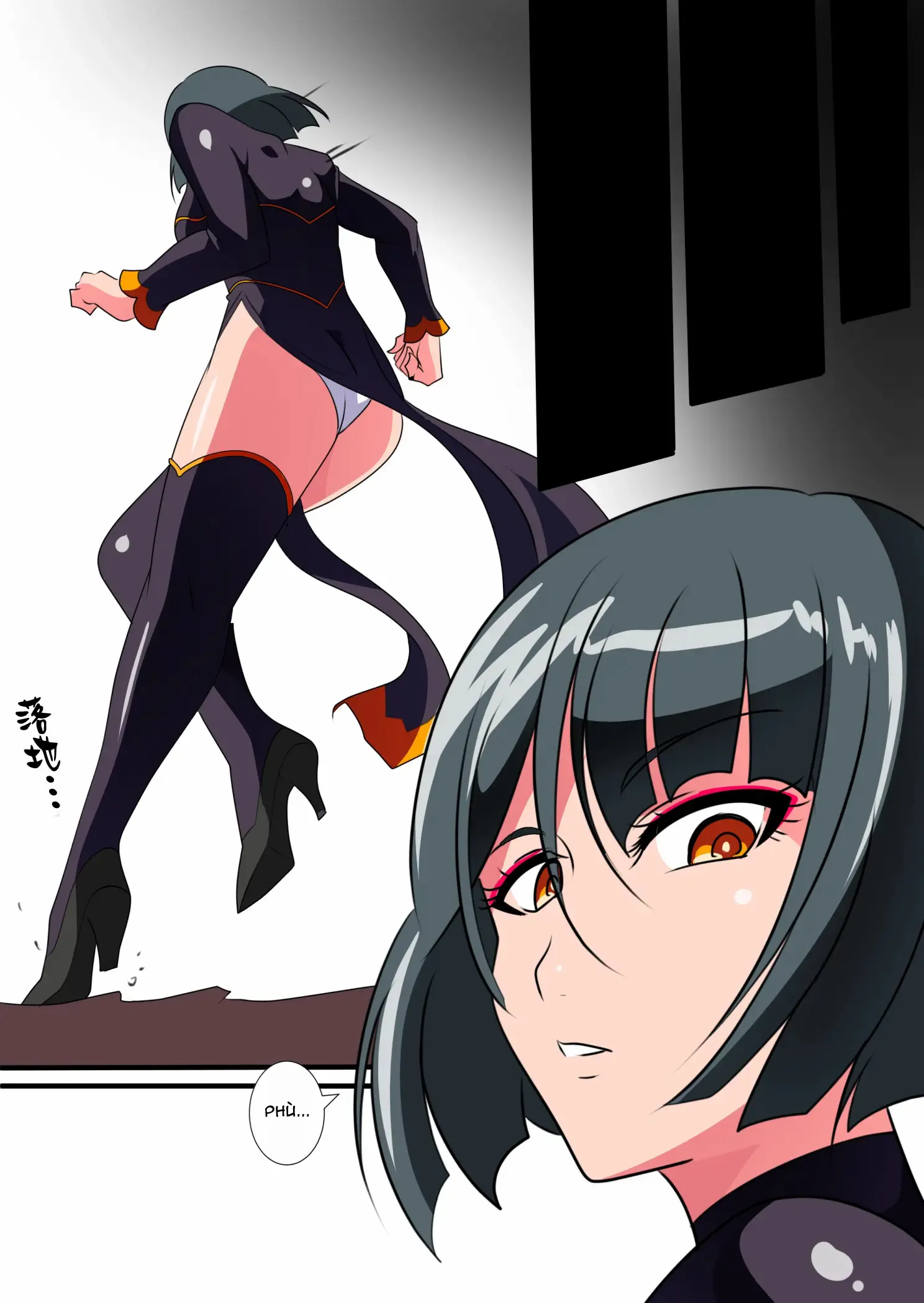 HentaiVN.net - Ảnh 12 - Heroine Harassment Junketsu no Taimashi Akina - Chap 2