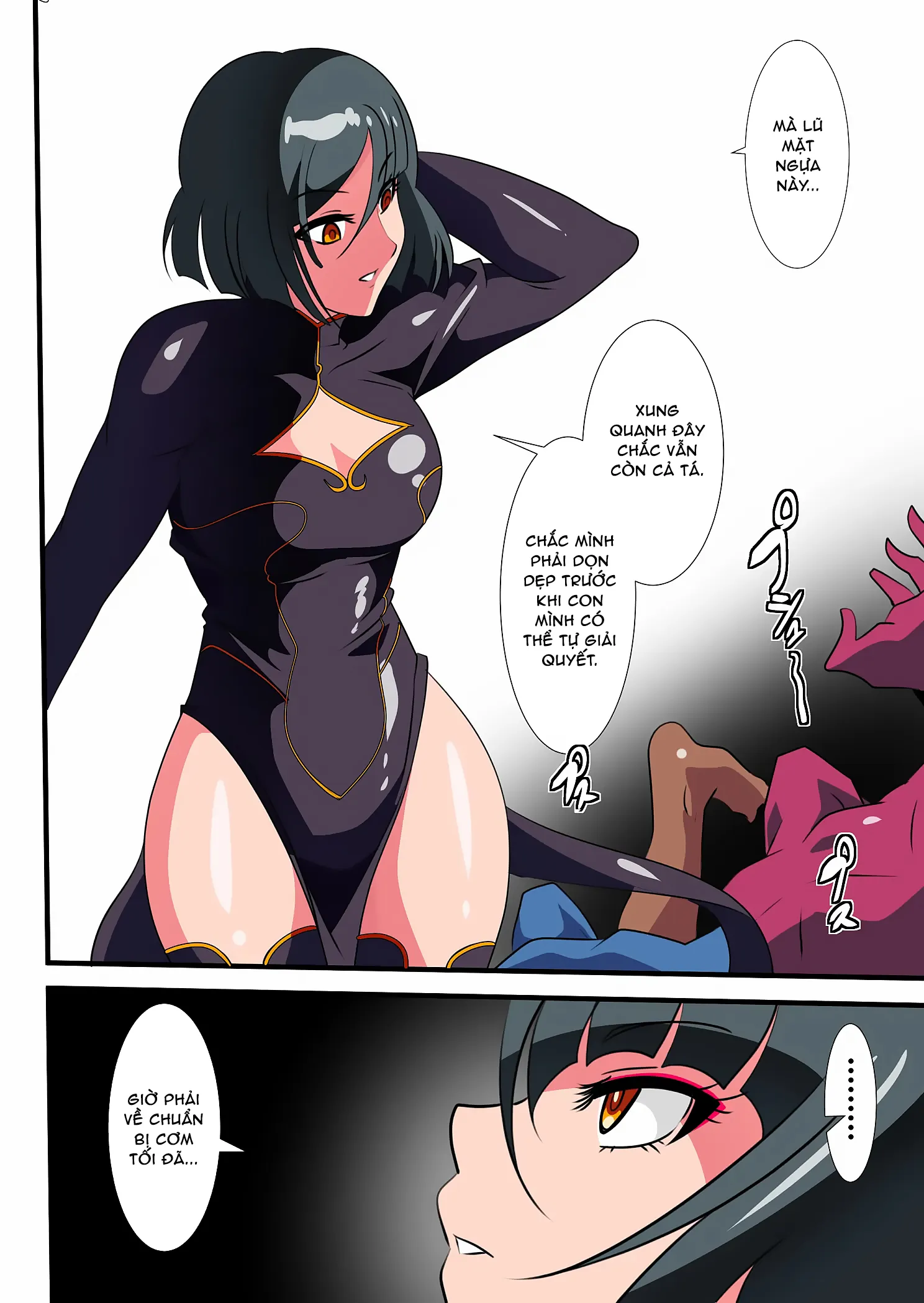 HentaiVN.net - Ảnh 13 - Heroine Harassment Junketsu no Taimashi Akina - Chap 2
