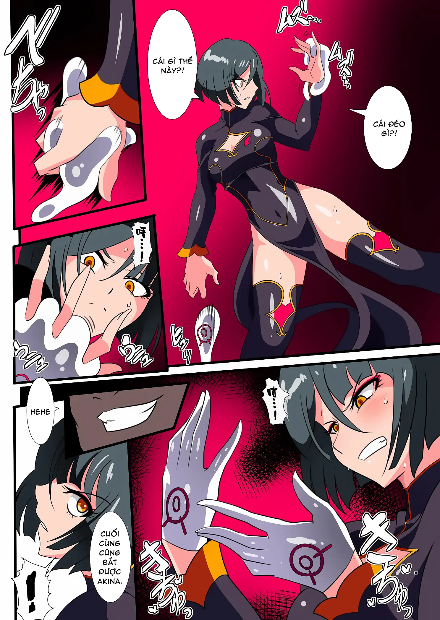 HentaiVN.net - Ảnh 17 - Heroine Harassment Junketsu no Taimashi Akina - Chap 2