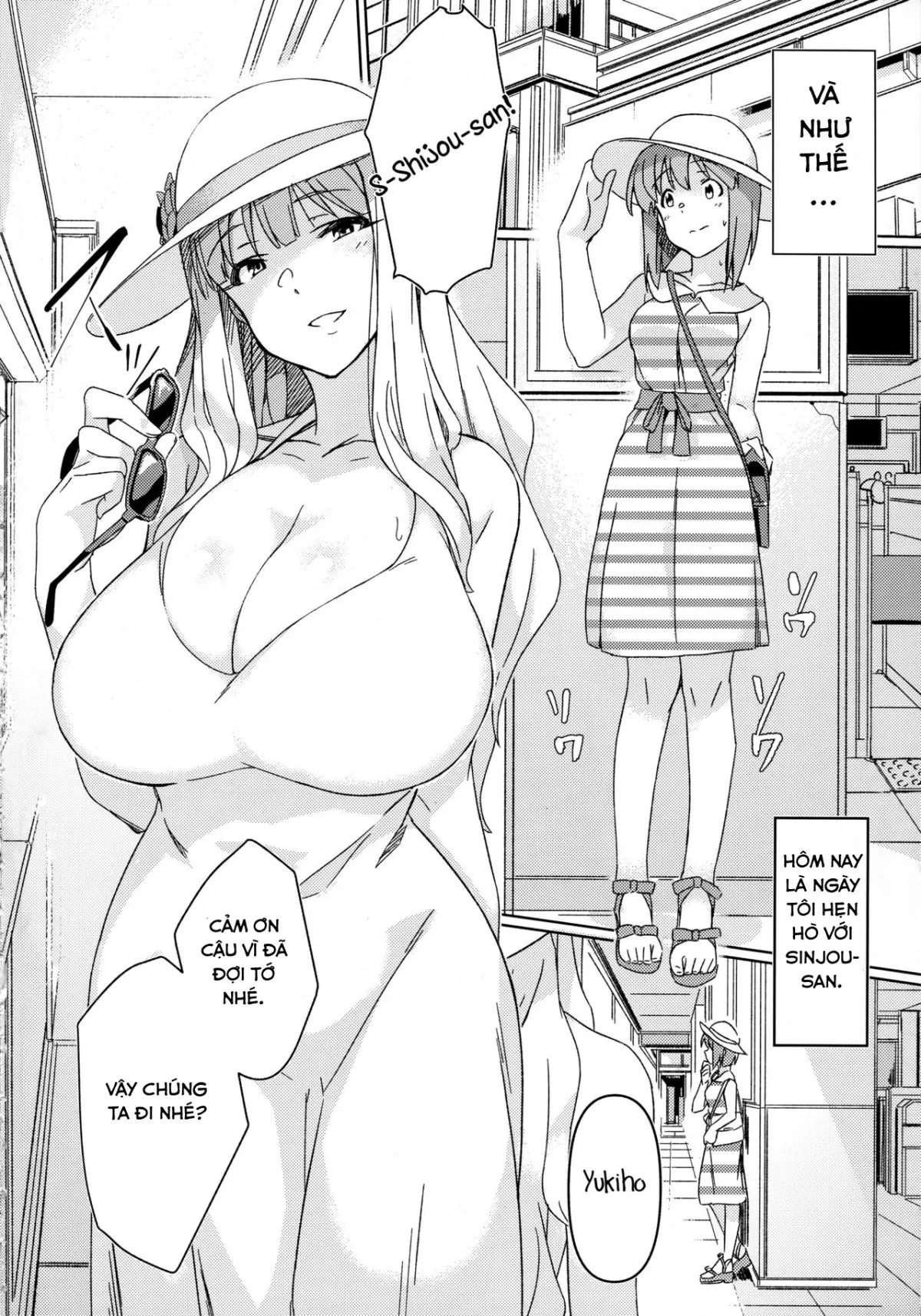 HentaiVN.net - Ảnh 5 - YukiChinpo - Futanari Yukiho to Takane ga Date Suru Hon (THE IDOLM@STER) - Chap 1