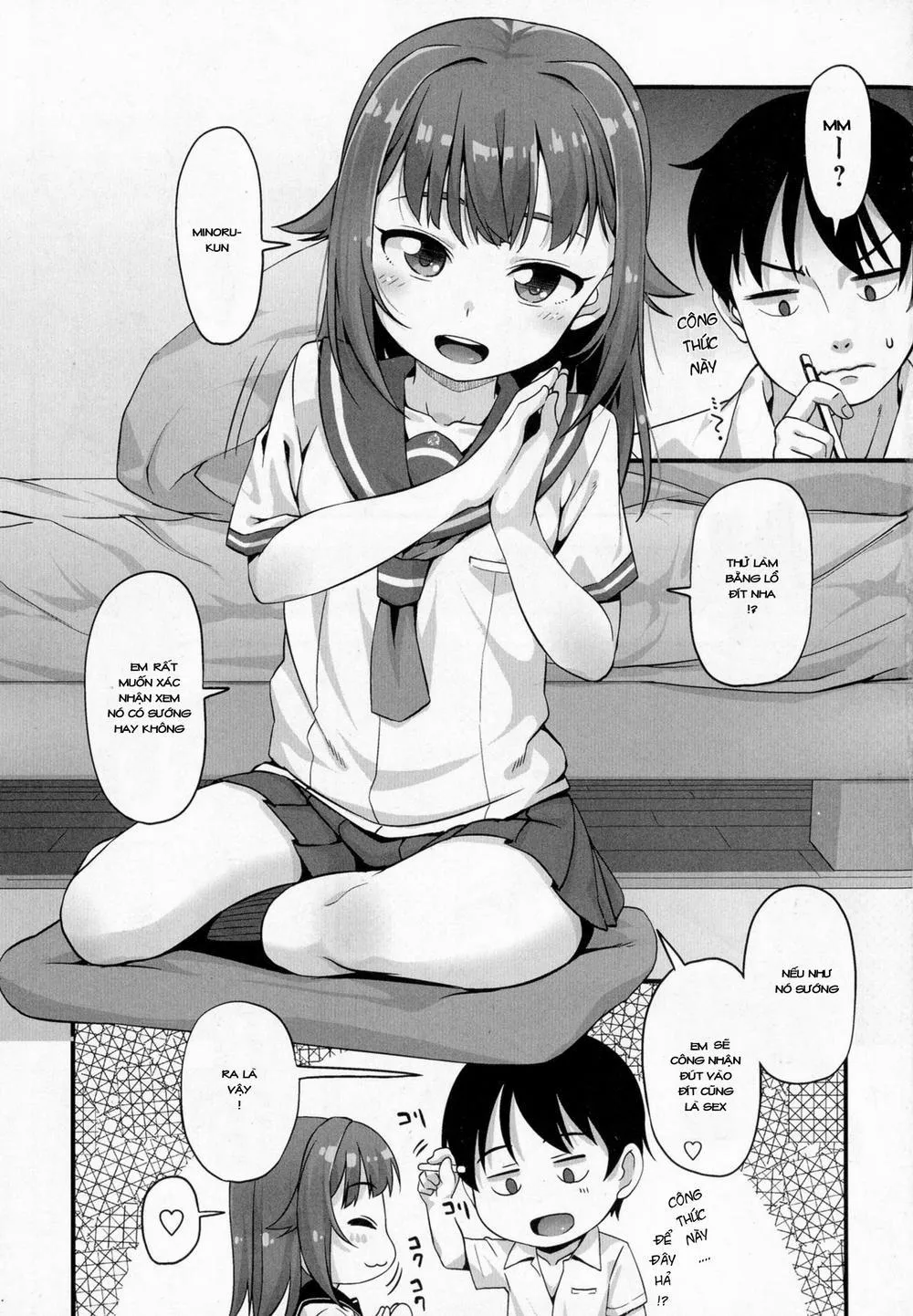HentaiVN.net - Ảnh 7 - [Loli] Anaru wa Sekkusu ni Hairimasu ka ? - Chap 1
