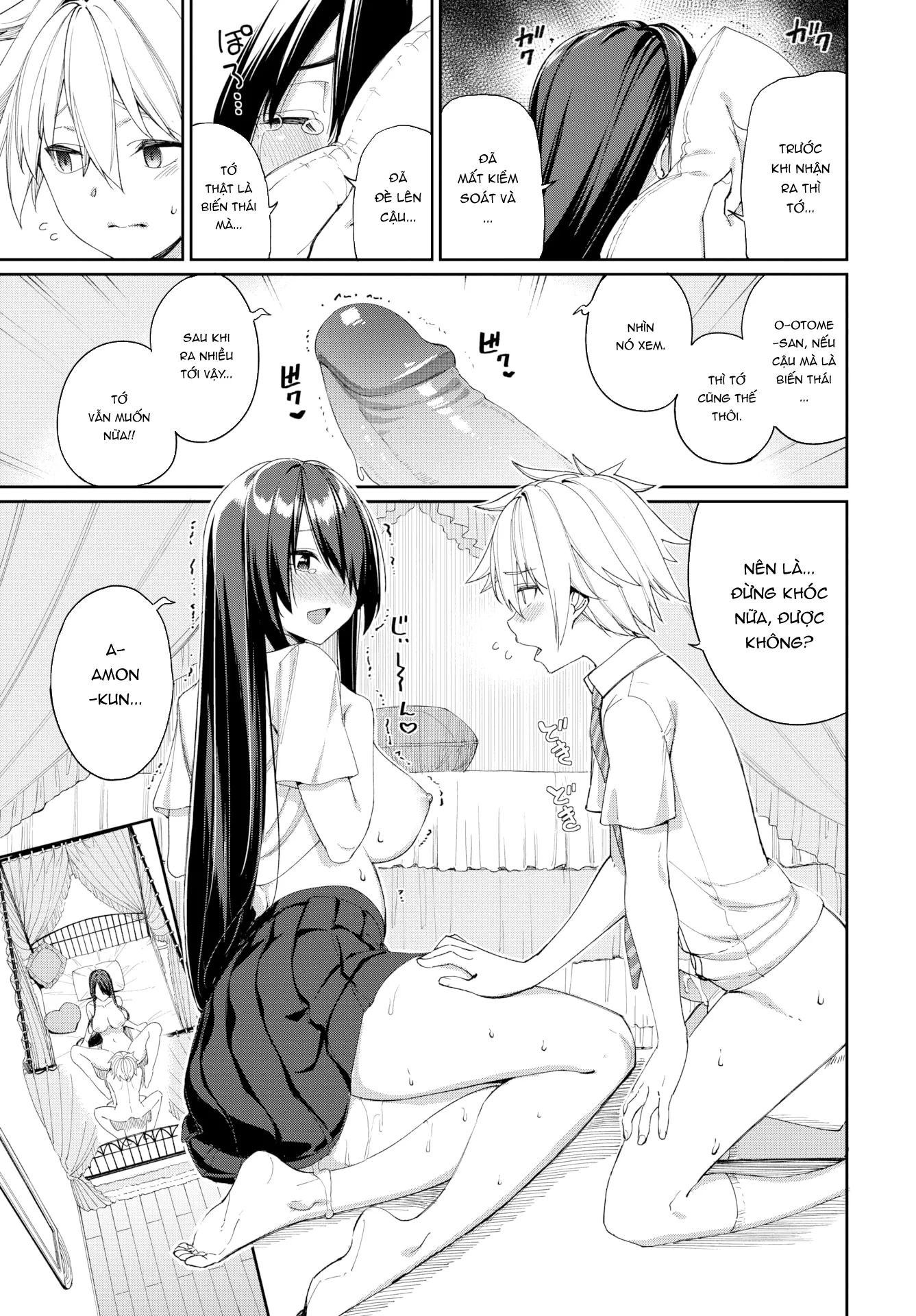 HentaiVN.net - Ảnh 19 - Hebigami-san và Amon-kun - Chap 1