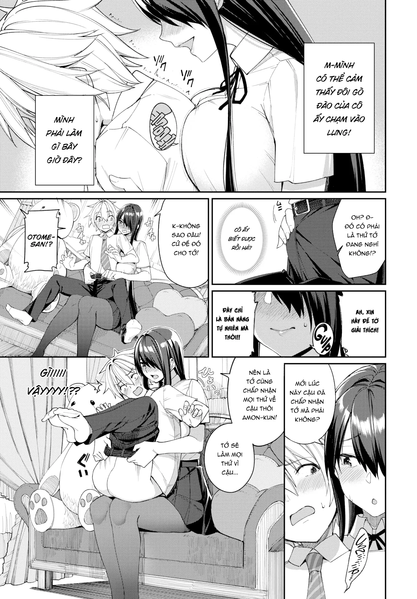 HentaiVN.net - Ảnh 7 - Hebigami-san và Amon-kun - Chap 1