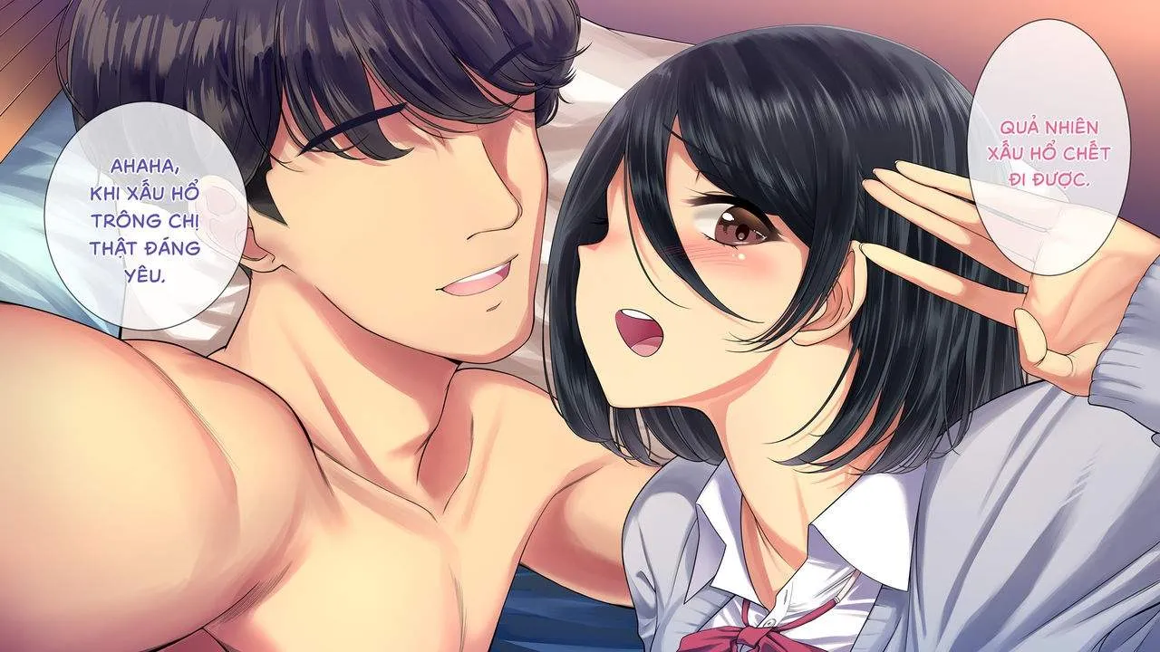 HentaiVN.net - Ảnh 29 - Kouhai No Charao No Smapho No Nakami Ga Ore No Osananajimi To No Hamedori Darake Datta - Chap 1