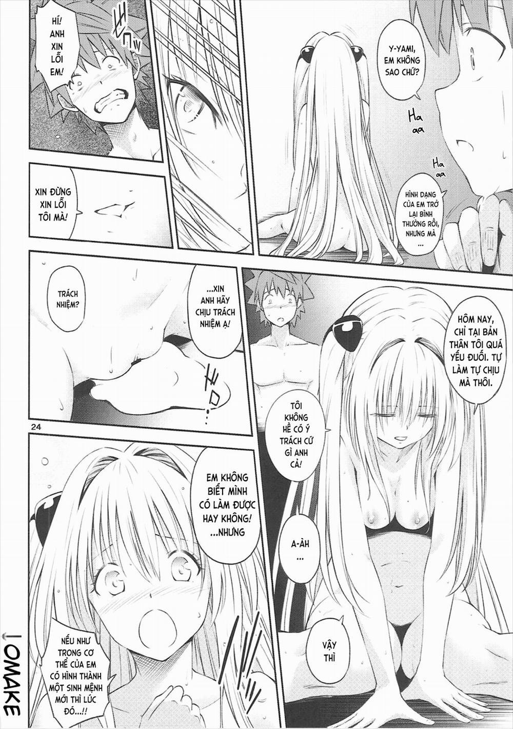 HentaiVN.net - Ảnh 24 - Làm chuyện phá liêm sỷ với ta đi chứ (To LOVE-ru Darkness) [Watashi to Harenchi Shiyo (To LOVE-Ru Darkness); わたしとハレンチしよ (To LOVEる ダークネス)] - Chap 1