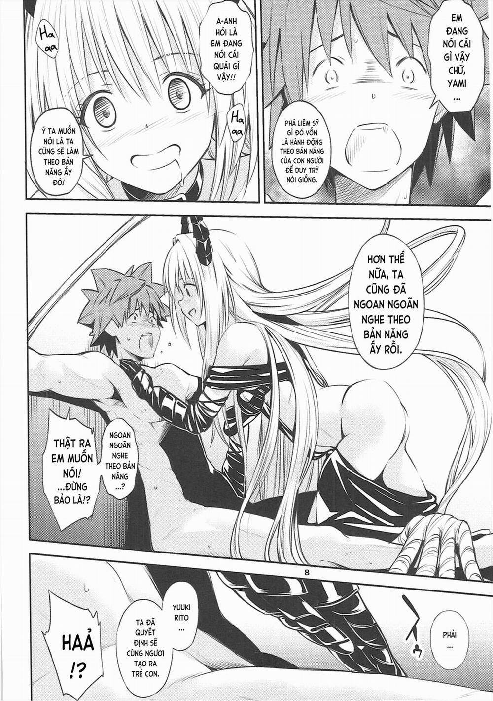 HentaiVN.net - Ảnh 8 - Làm chuyện phá liêm sỷ với ta đi chứ (To LOVE-ru Darkness) [Watashi to Harenchi Shiyo (To LOVE-Ru Darkness); わたしとハレンチしよ (To LOVEる ダークネス)] - Chap 1