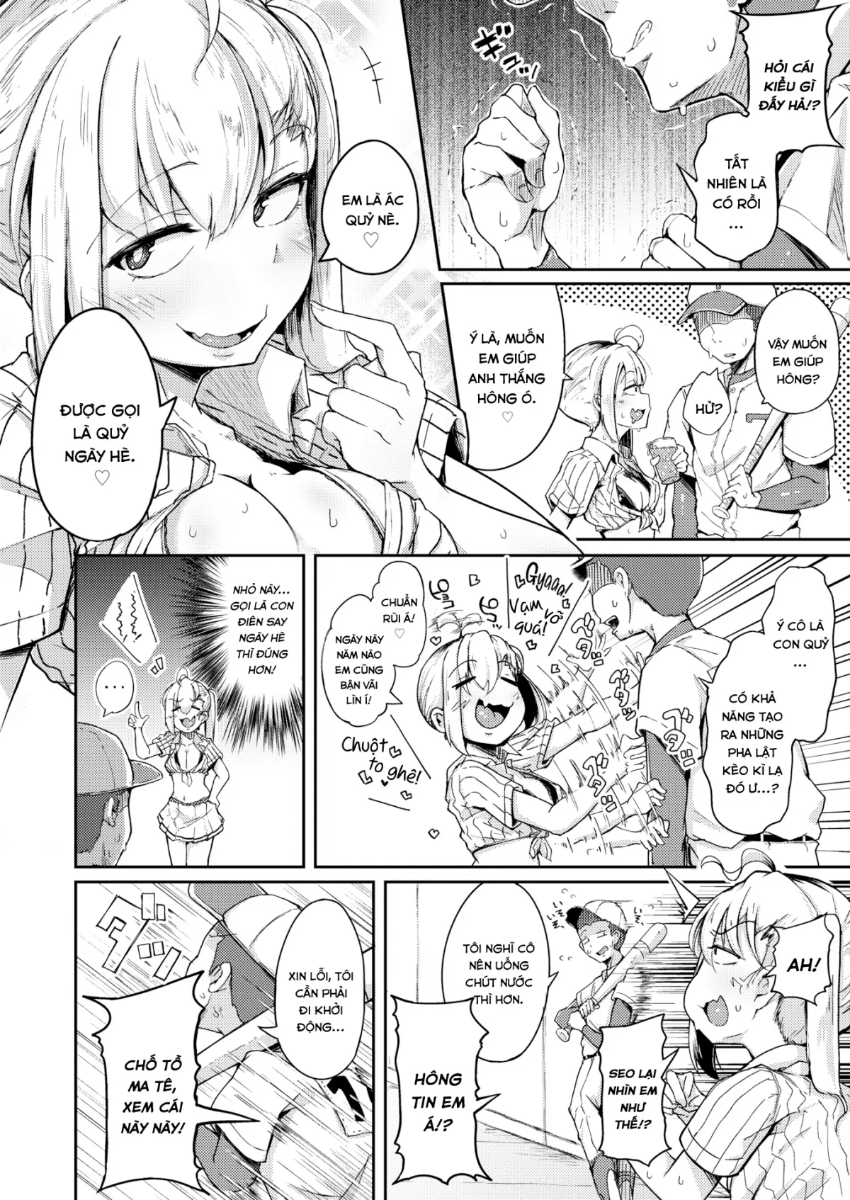 HentaiVN.net - Ảnh 5 - Ác Quỷ Ngày Hè [The Summer Demon] - Chap 1