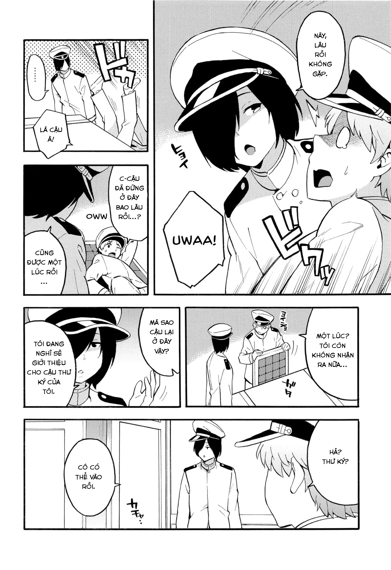 HentaiVN.net - Ảnh 4 - Office Lady Kaga [OL KuroSto Kaga-san; OL黒スト加賀さん] - Chap 1